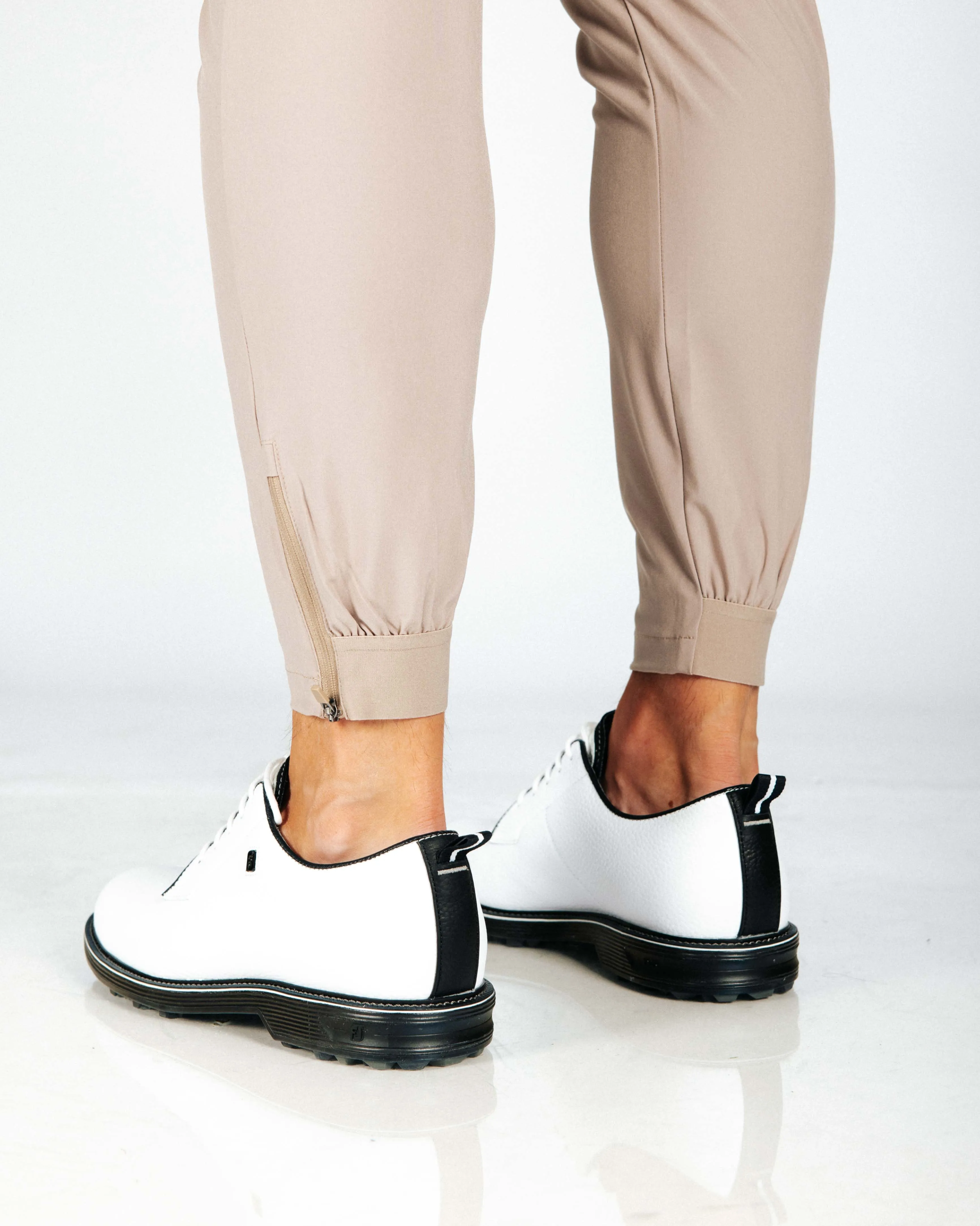 Men's Light Brown Golf Jogger active moms