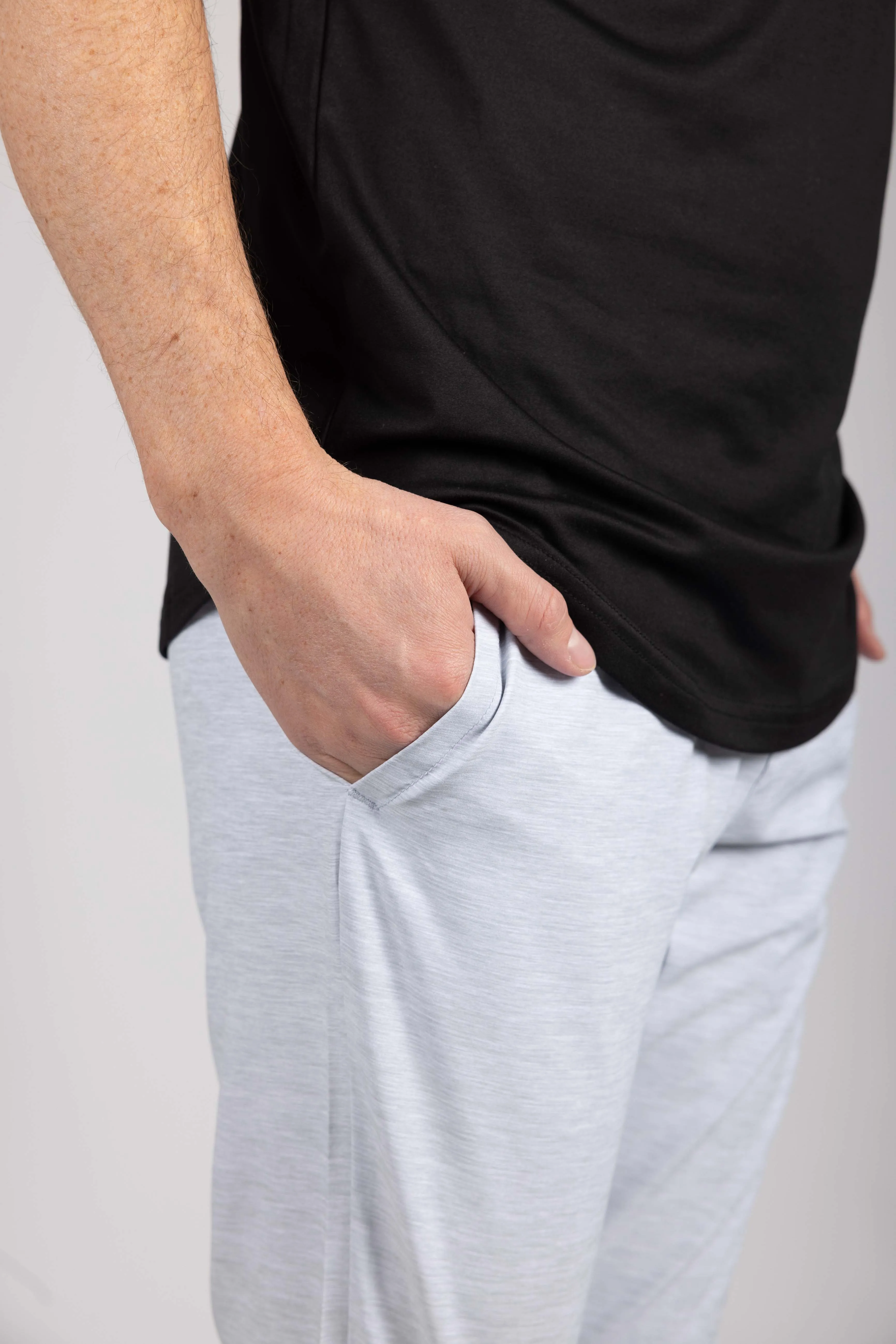 Men's Light Gray Active Jogger unisex appeal