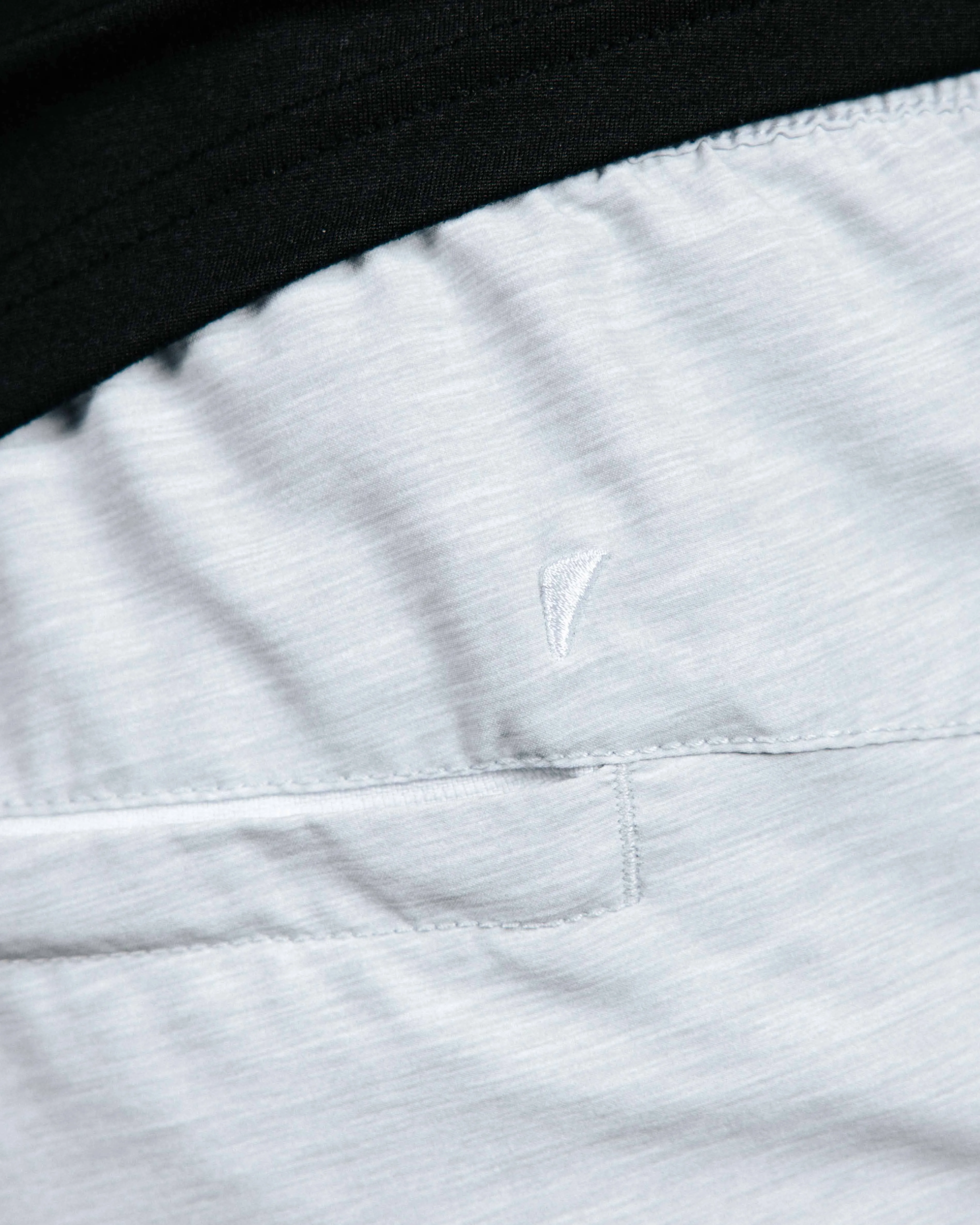 Men's Light Gray Active Shorts w/Liner fashion sport