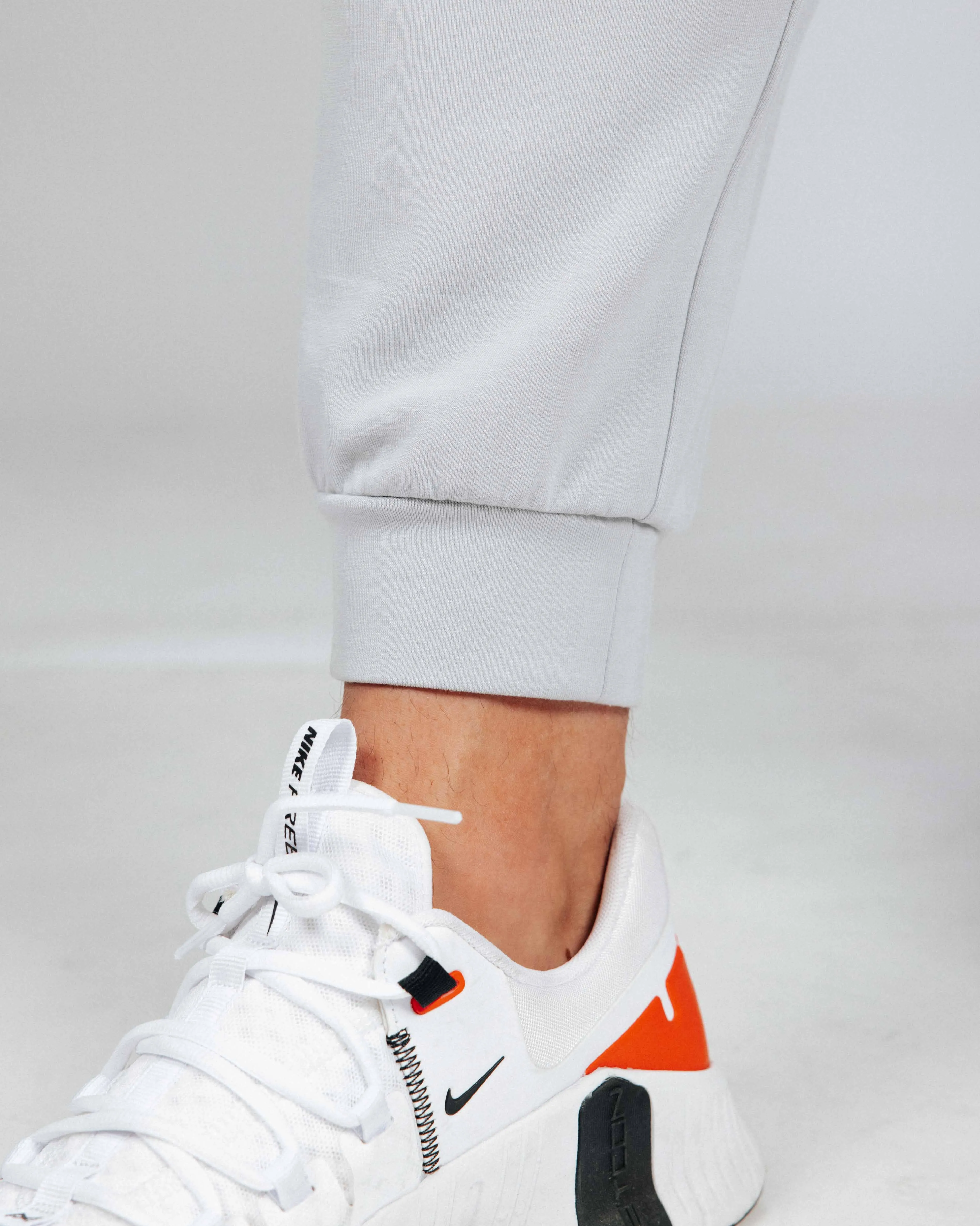 Men's Light Gray Recovery Joggers relaxed look