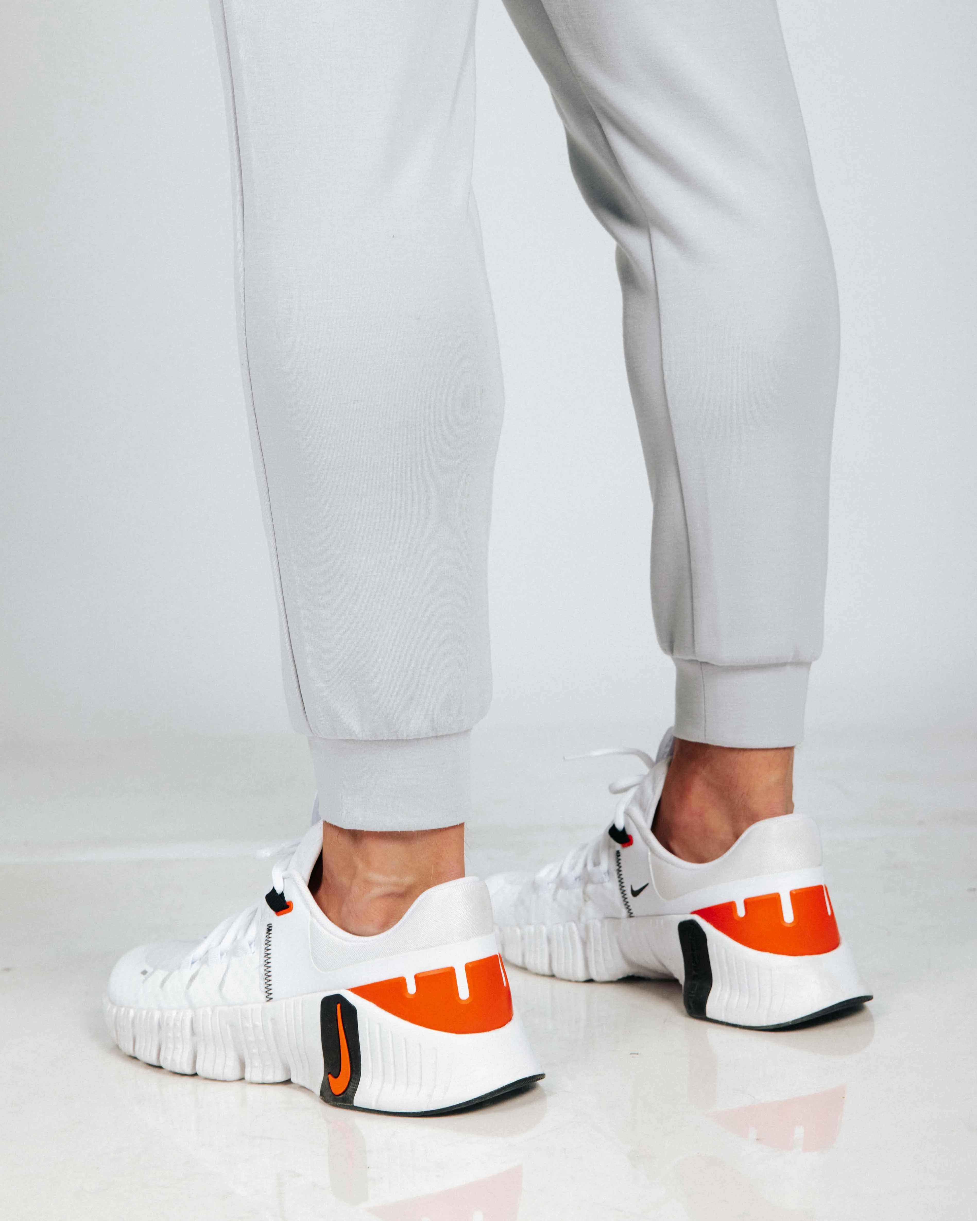 Men's Light Gray Recovery Joggers street art lovers