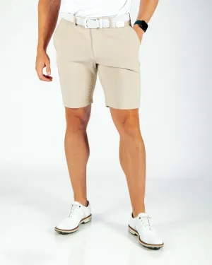 Men's Light Khaki Golf Shorts sport casual