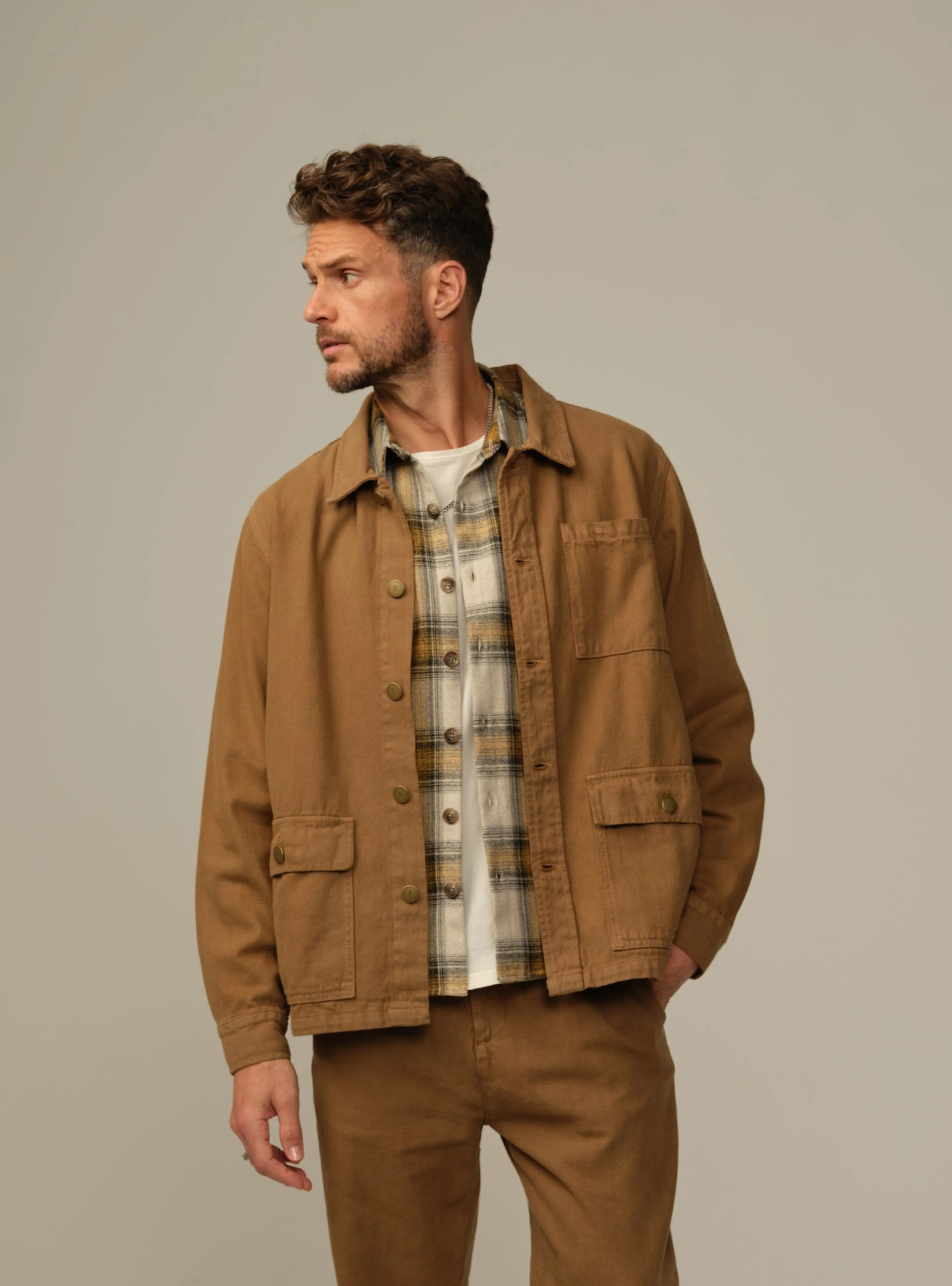 Men's Maverick Recycled Cotton Jacket - Final Sale day trip