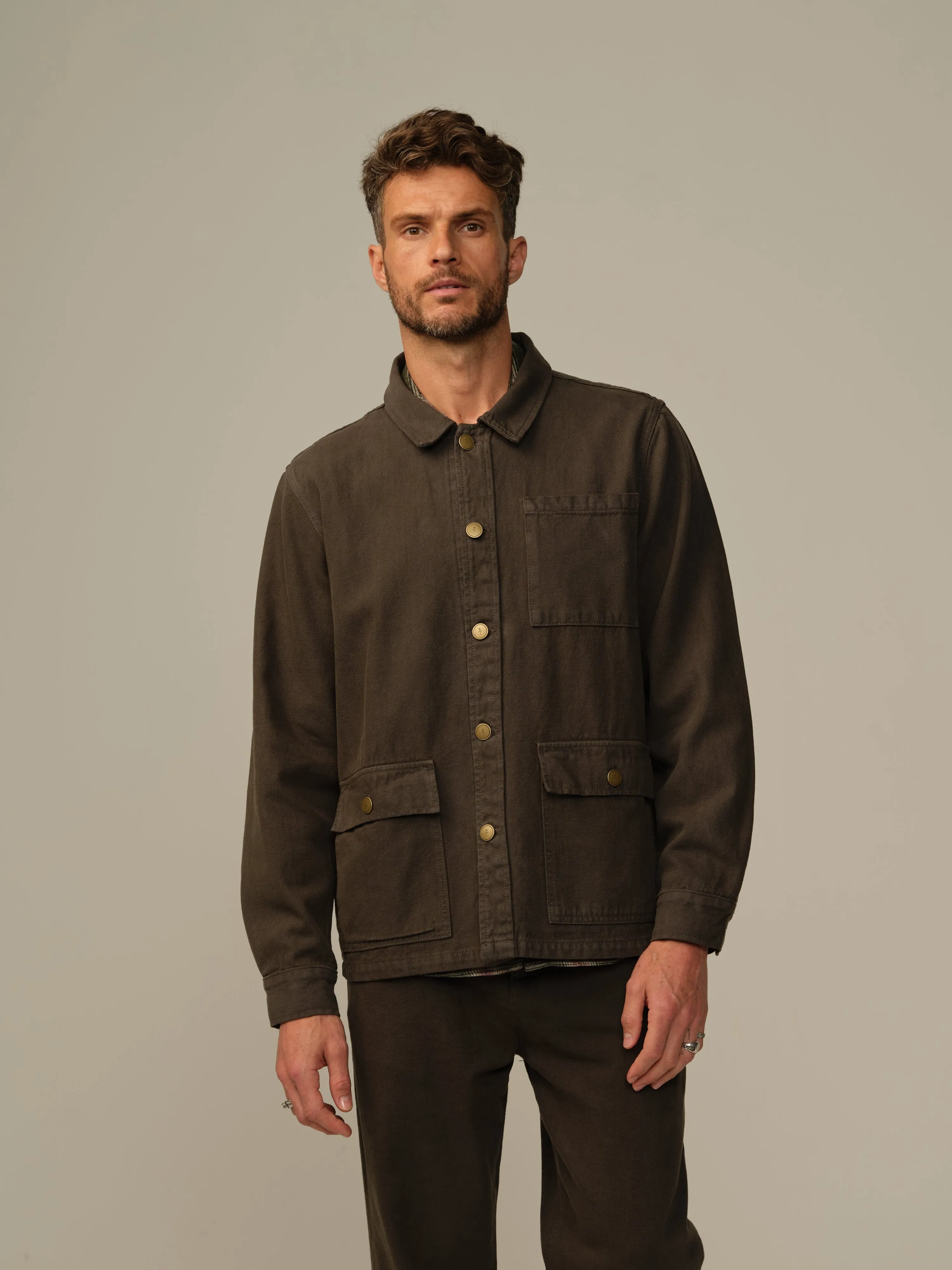 Men's Maverick Recycled Cotton Jacket - Final Sale soft fabric