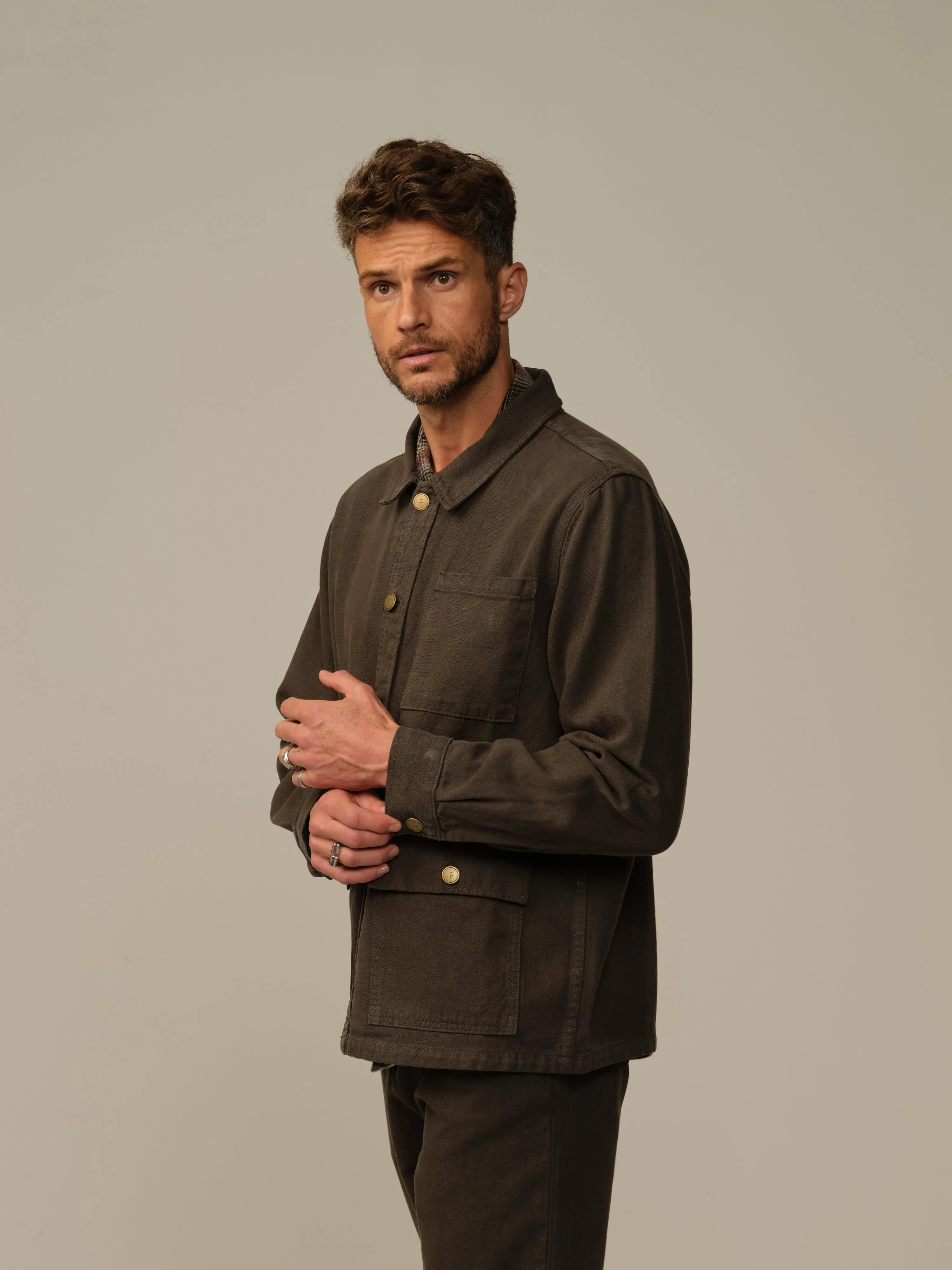 Men's Maverick Recycled Cotton Jacket - Final Sale warm lining