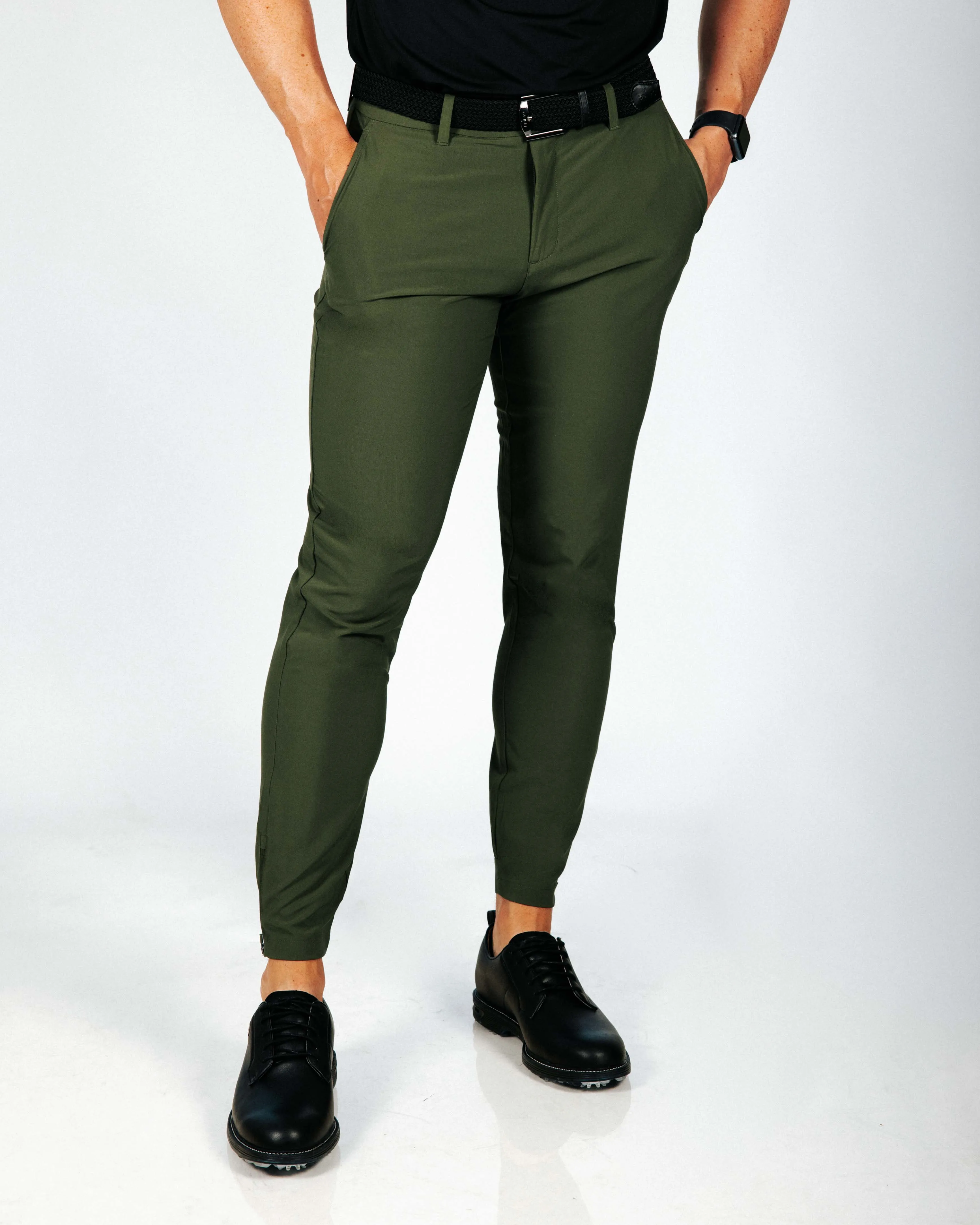 Men's Olive Golf Jogger summer days