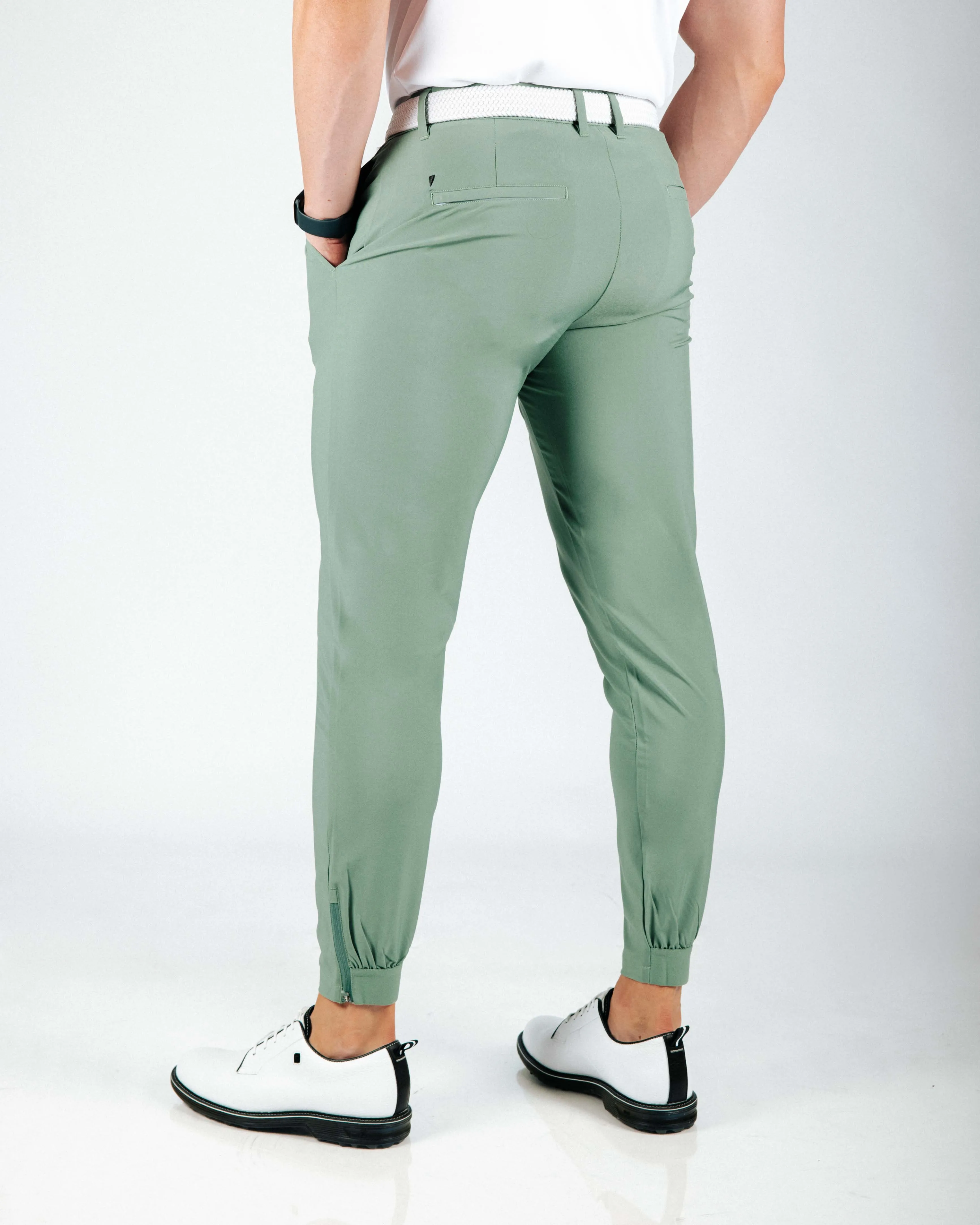 Men's Sage Green Golf Jogger outdoor leisure