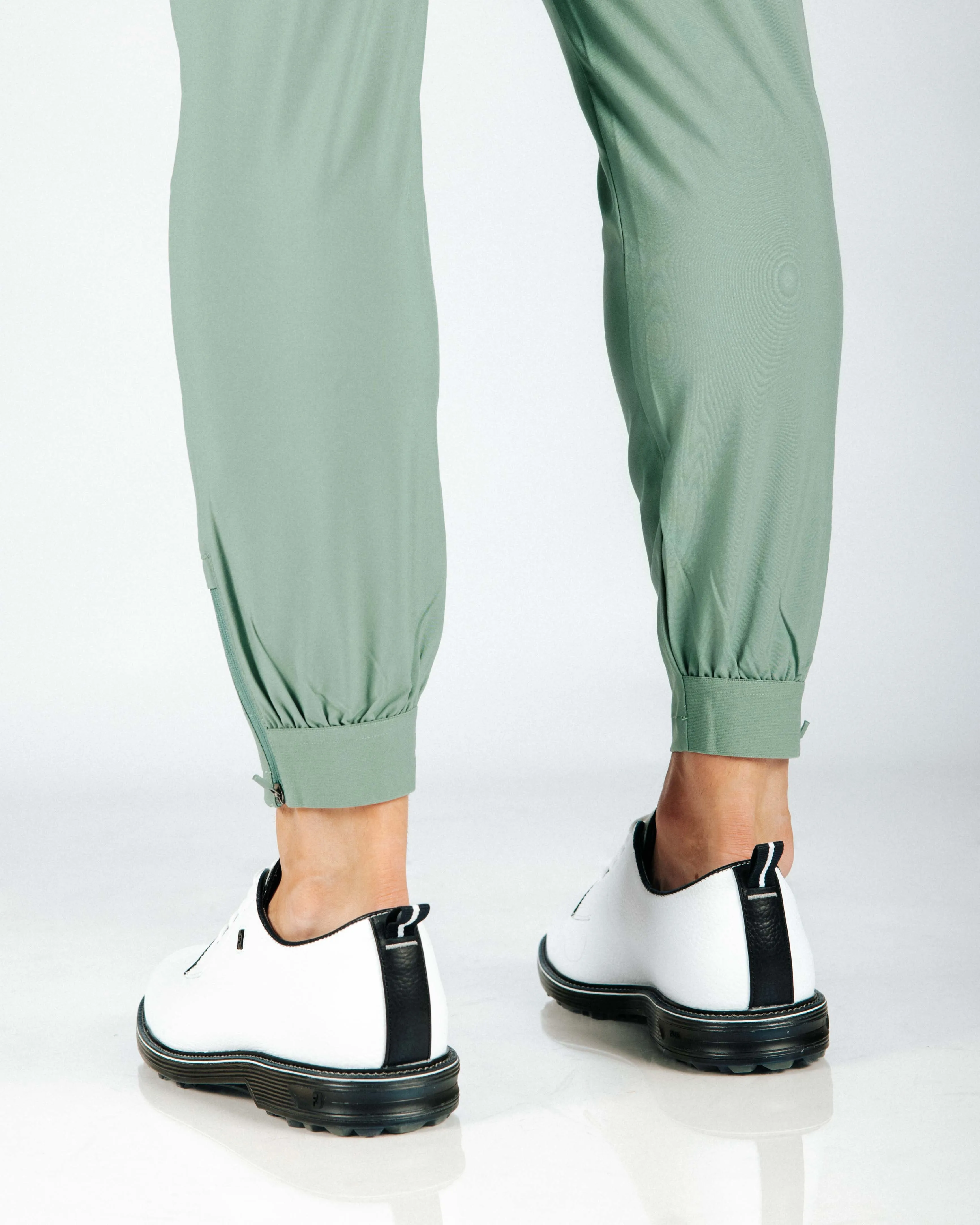 Men's Sage Green Golf Jogger casual meets