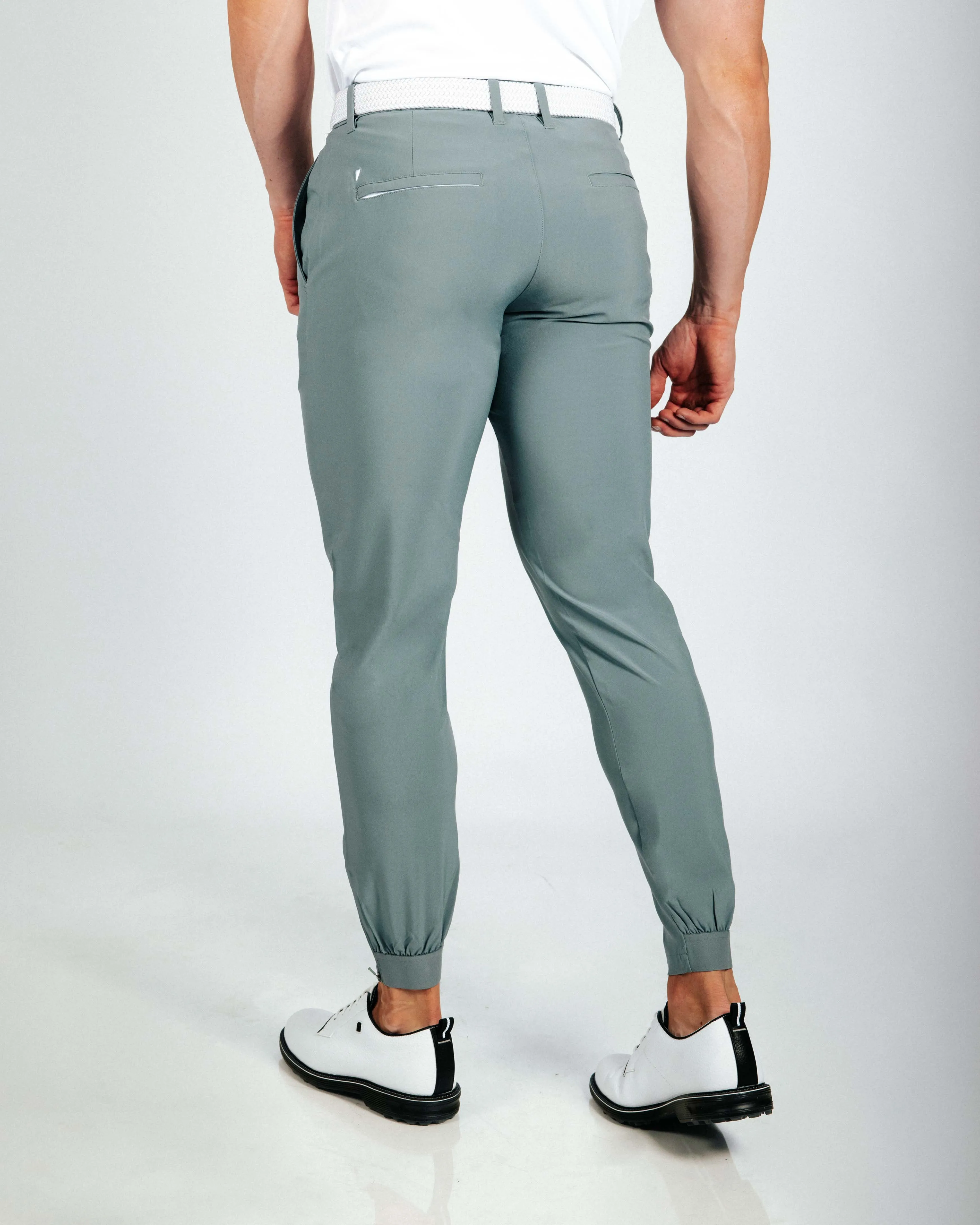 Men's Smoke Green Golf Jogger movie nights