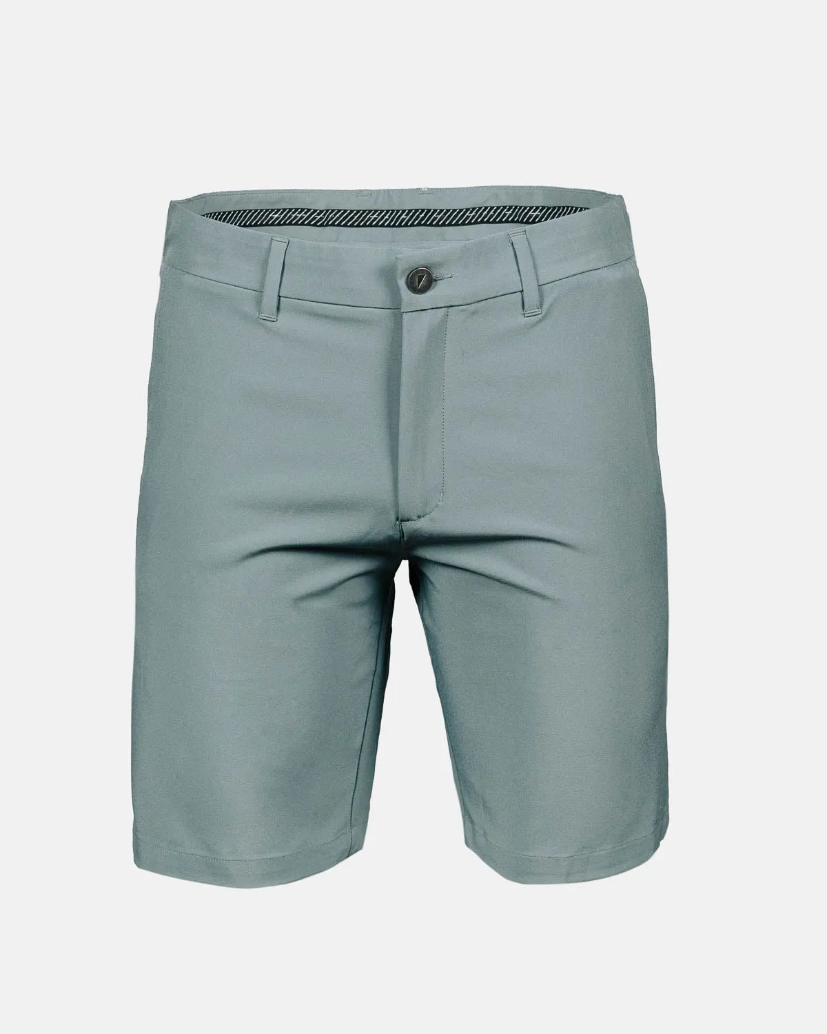 Men's Smoke Green Golf Shorts durable material