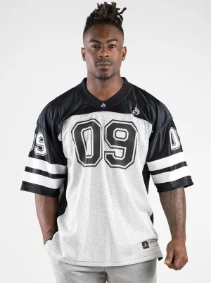 Mens Varsity Jersey - Black/Grey casual vibe