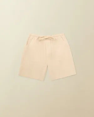Mens Wharf Drawstring Short in Garment Dyed Recycled Cotton urban sport