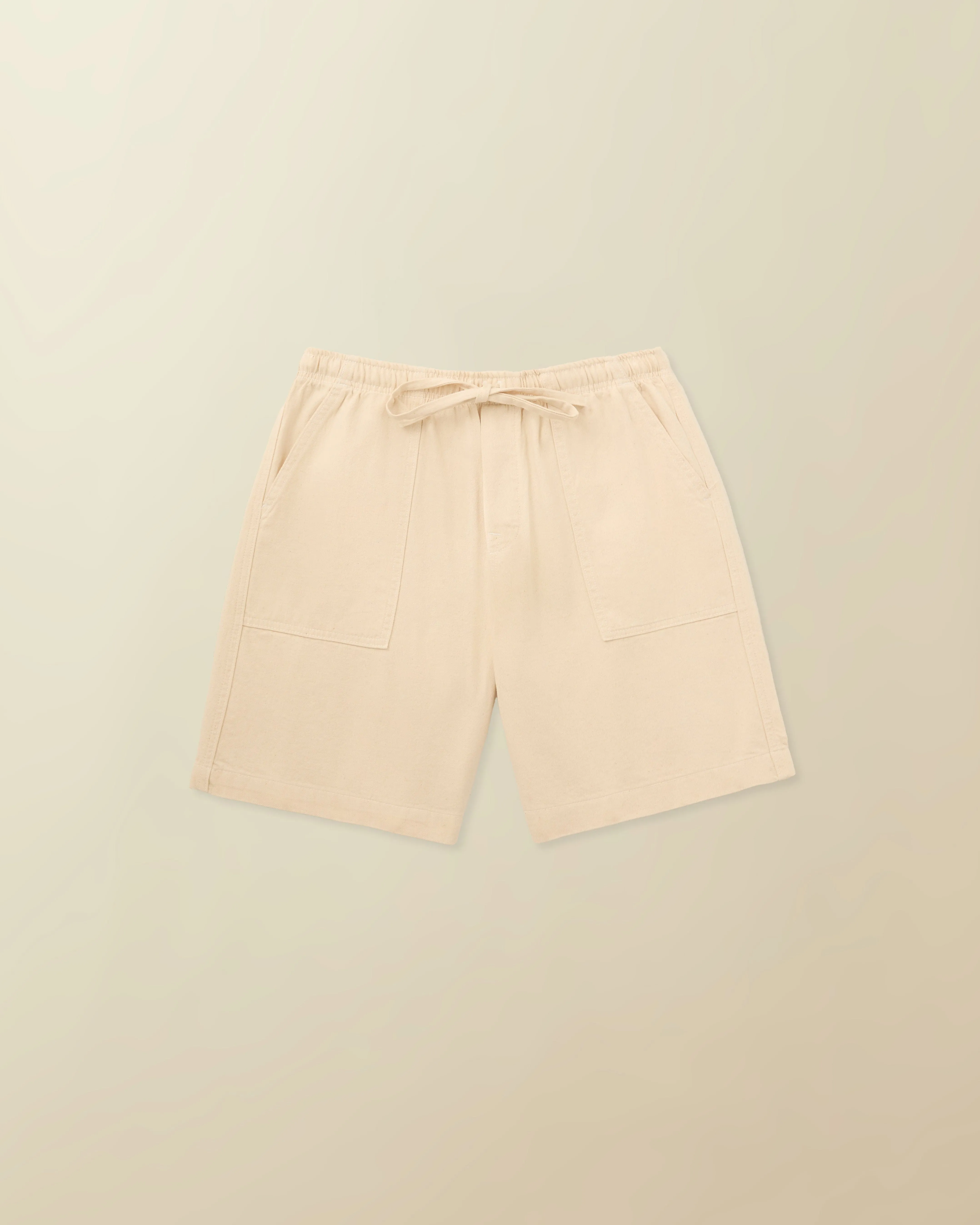 Mens Wharf Drawstring Short in Garment Dyed Recycled Cotton urban sport