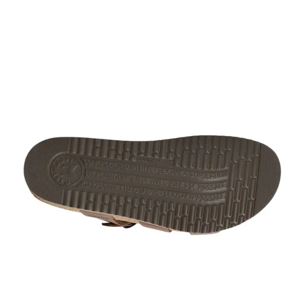 Mephisto Women's Hannel Sandals Dark Brown sleepy days