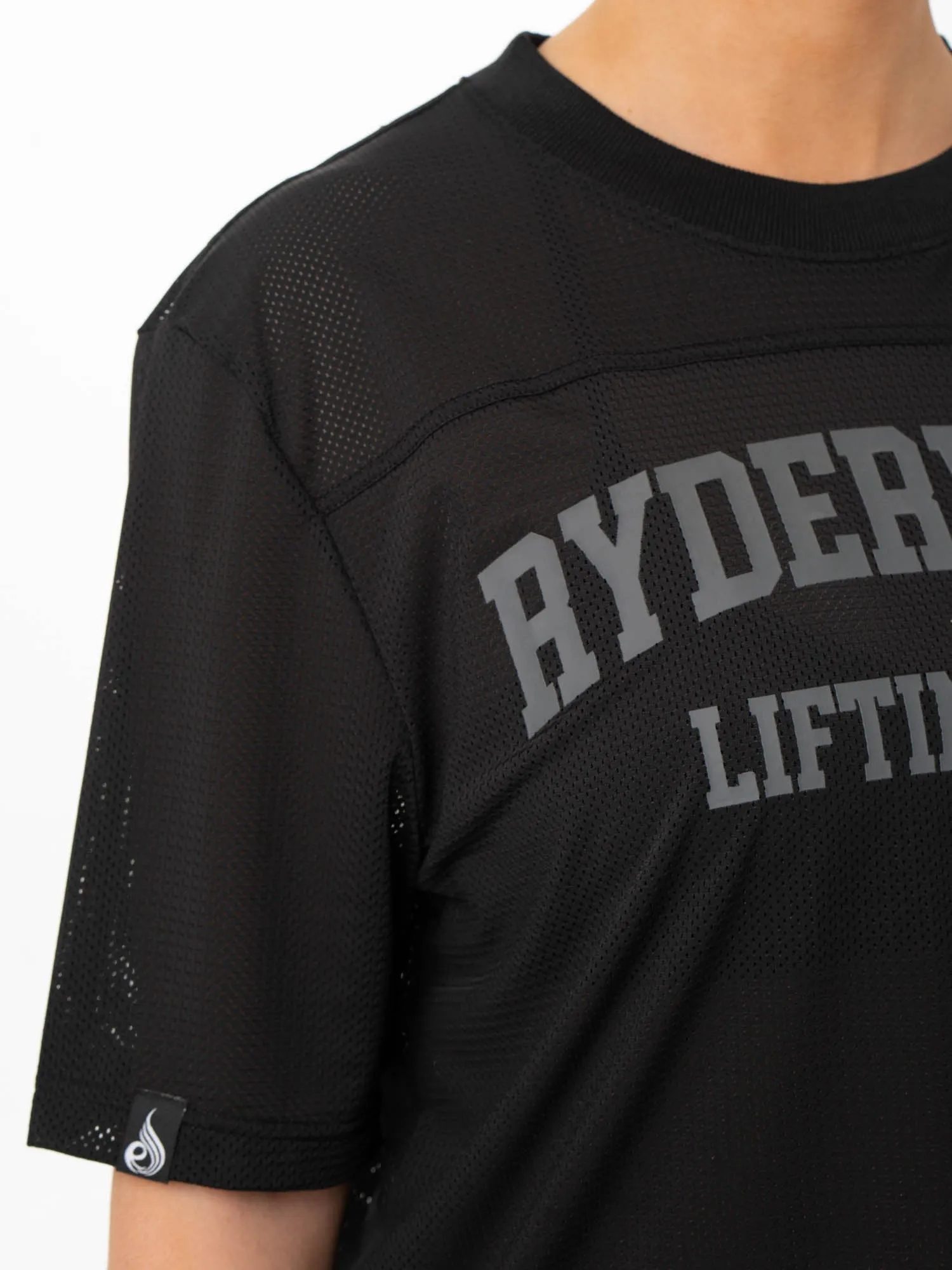 Mesh Flex T-Shirt - Black style shift