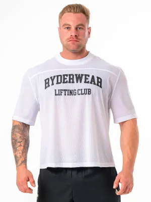 Mesh Flex T-Shirt - White adventure wear