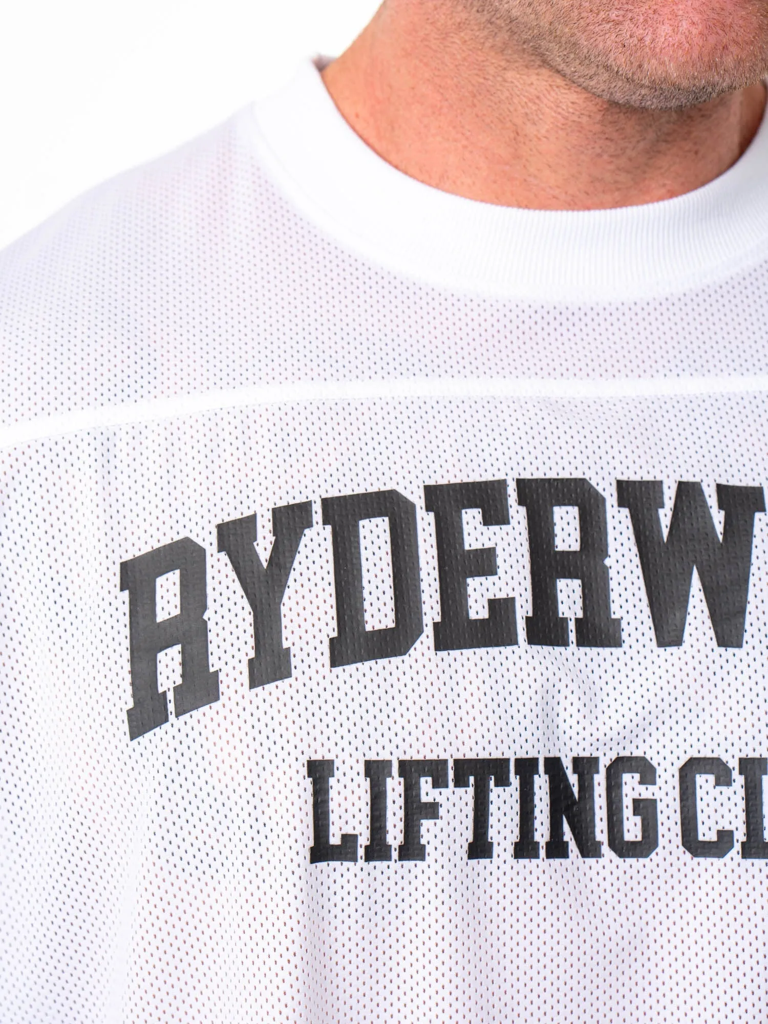 Mesh Flex T-Shirt - White casual wear
