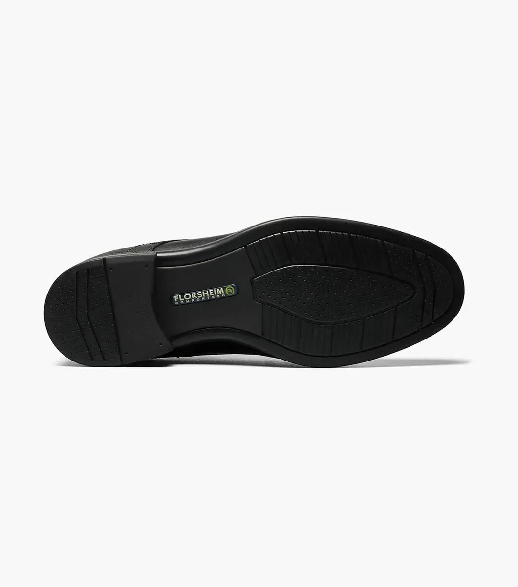 MIDTOWN Cap Toe Oxford - Black travel light