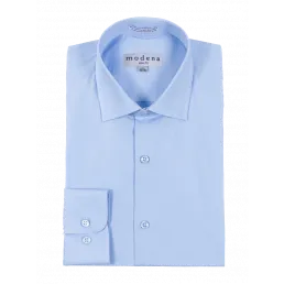 Modena Slim Fit Regular Cuff Shirt - M300SP0R - Powder Blue Trend brand