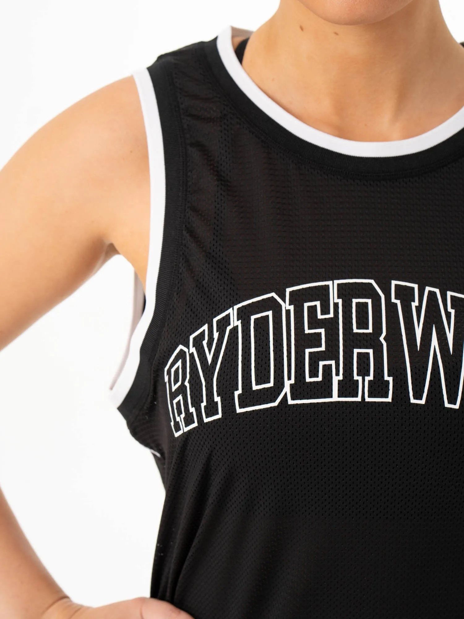 MVP Mesh Jersey - Black breathable fabric