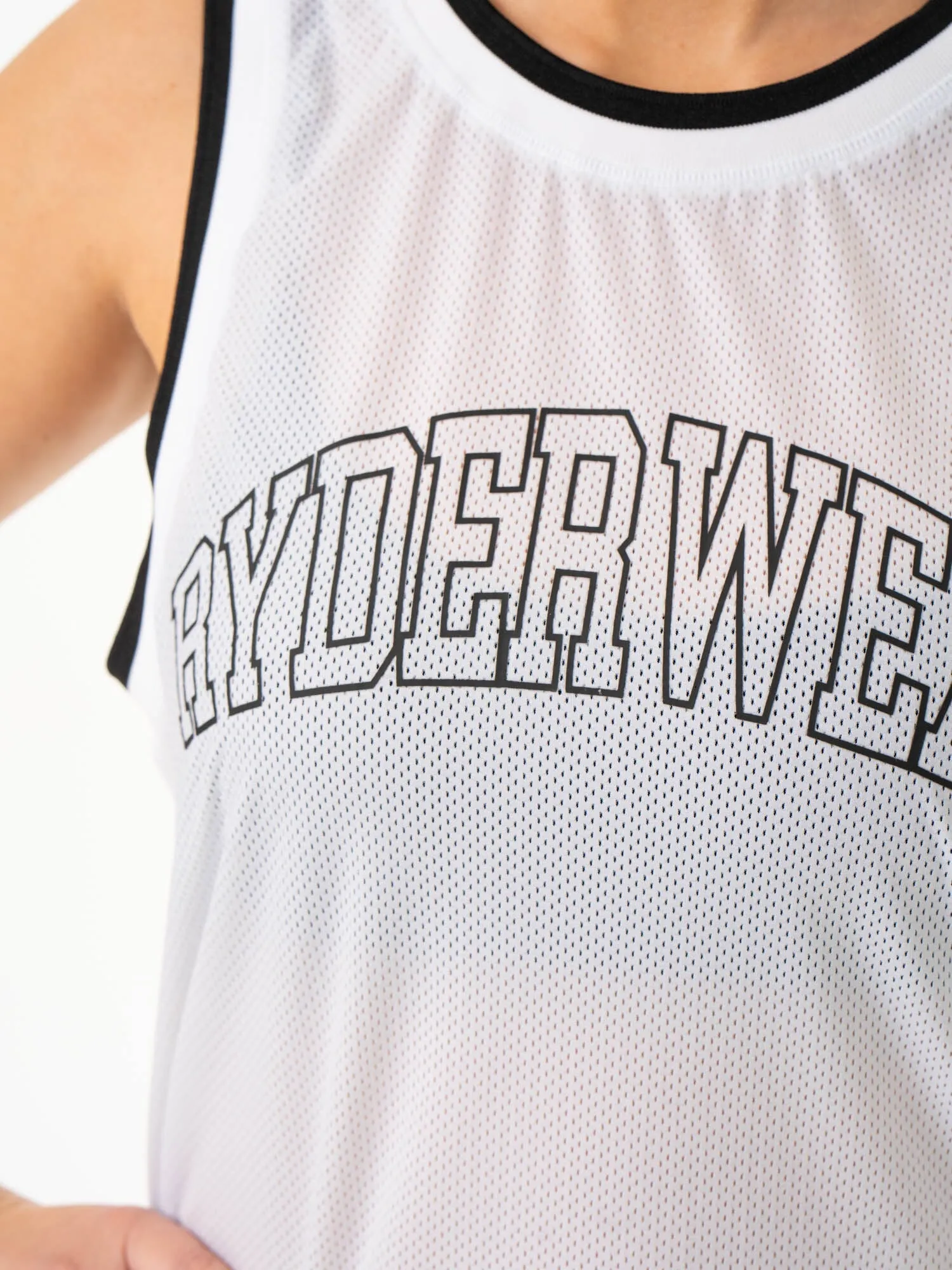 MVP Mesh Jersey - White easy wear