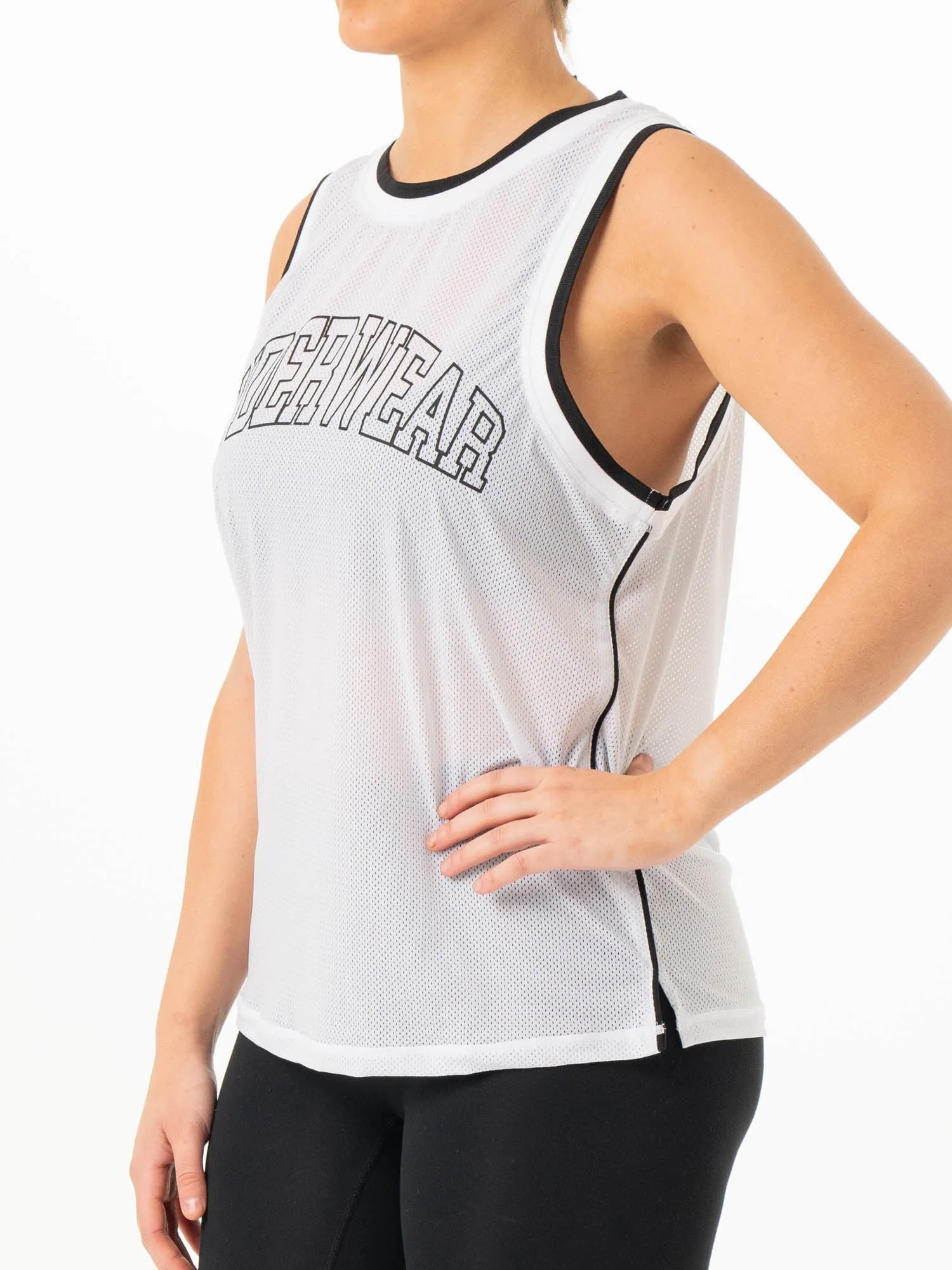 MVP Mesh Jersey - White sport casual