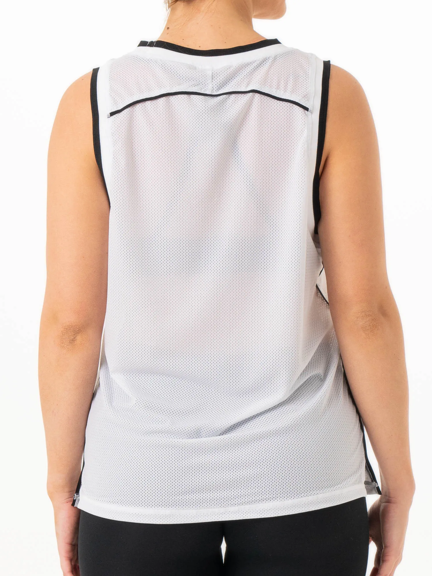 MVP Mesh Jersey - White vintage vibe