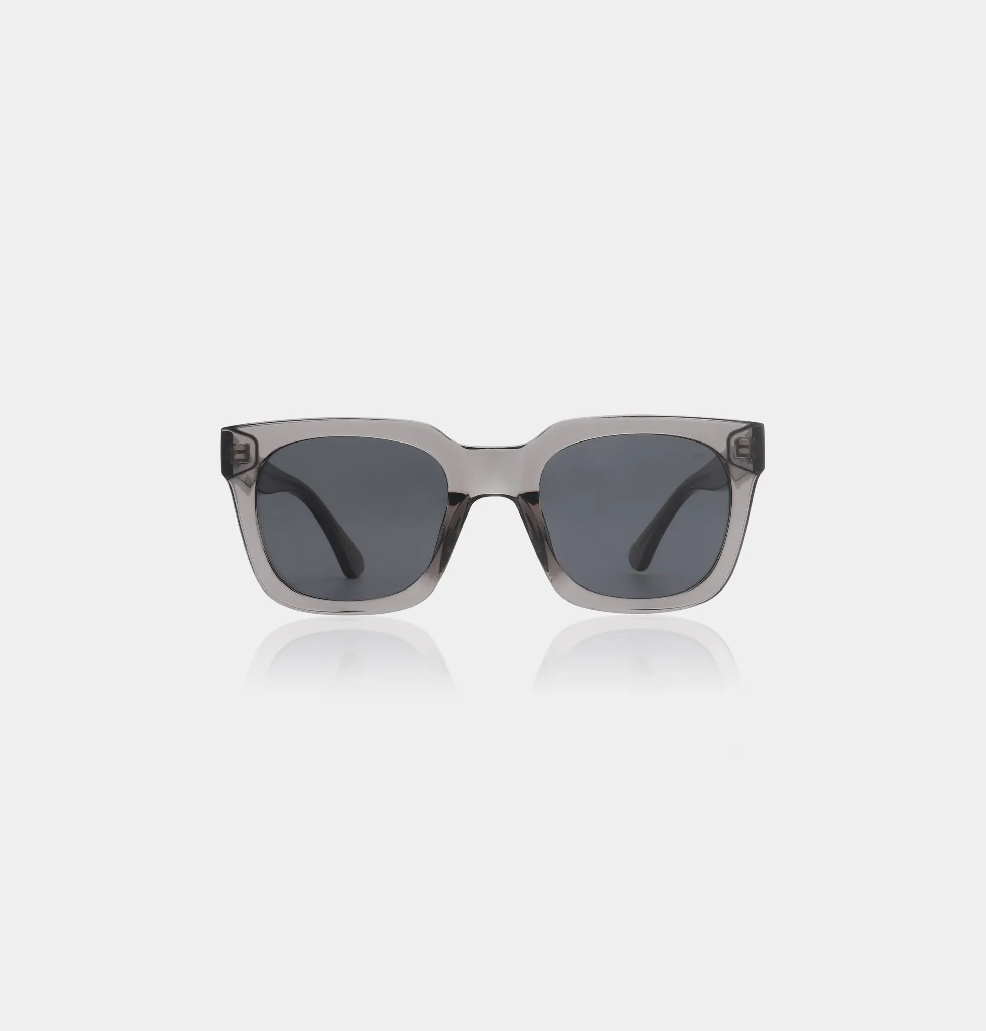 Nancy Sunglasses in Grey Transparent from A. Kjaerbede glare guard