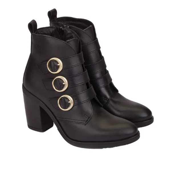 Nassima Women's Tours 005 Black Leather urban chill