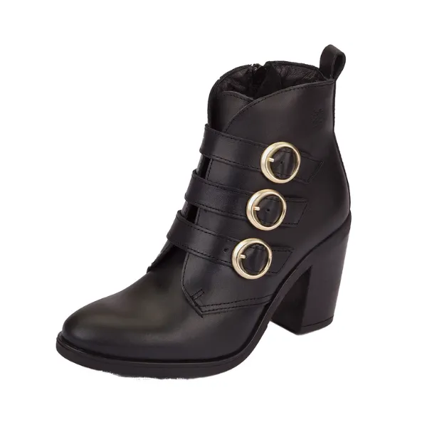 Nassima Women's Tours 005 Black Leather off grid