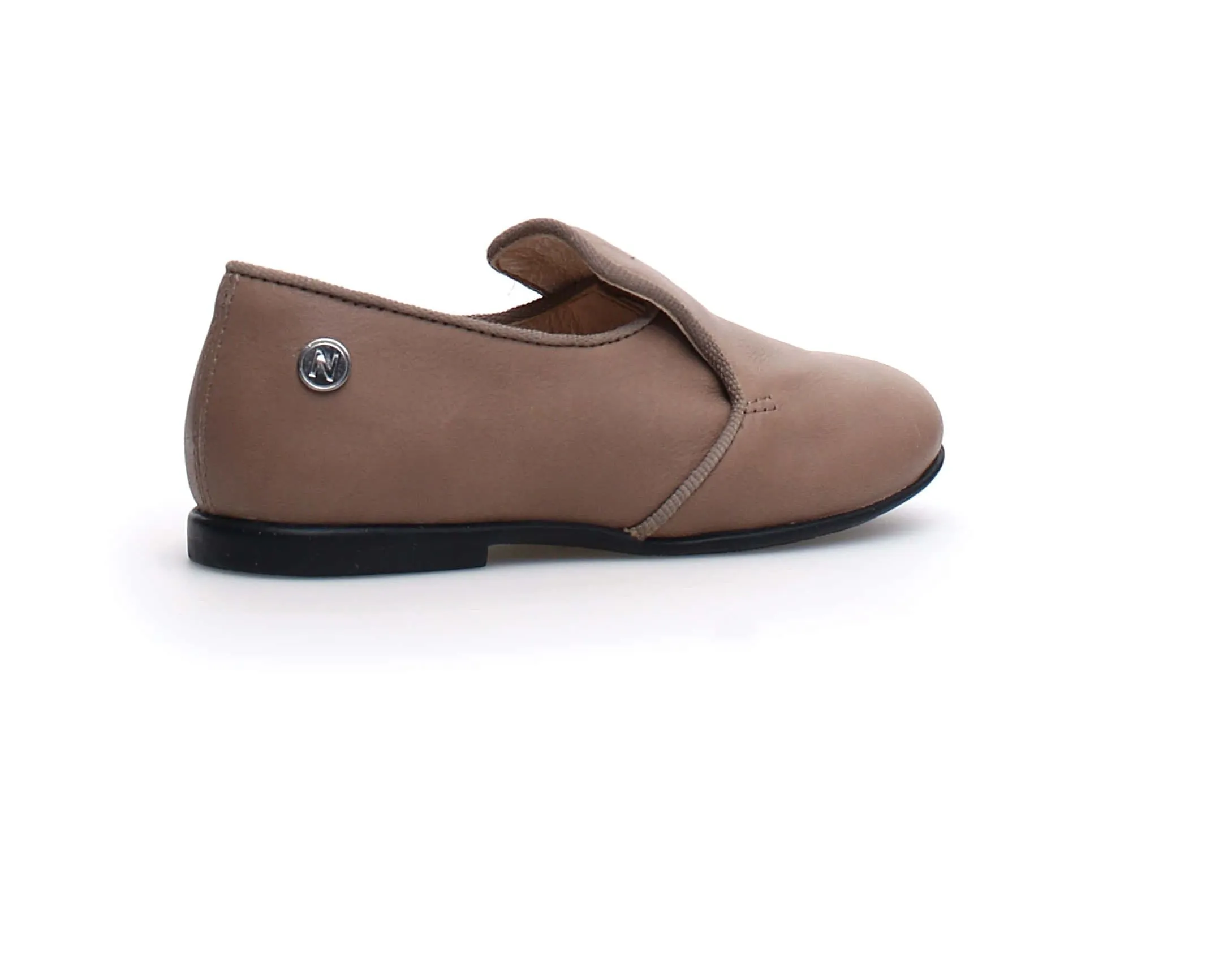 Naturino Alghero Boy's and Girl's Dress Shoes - Taupe quiet touch