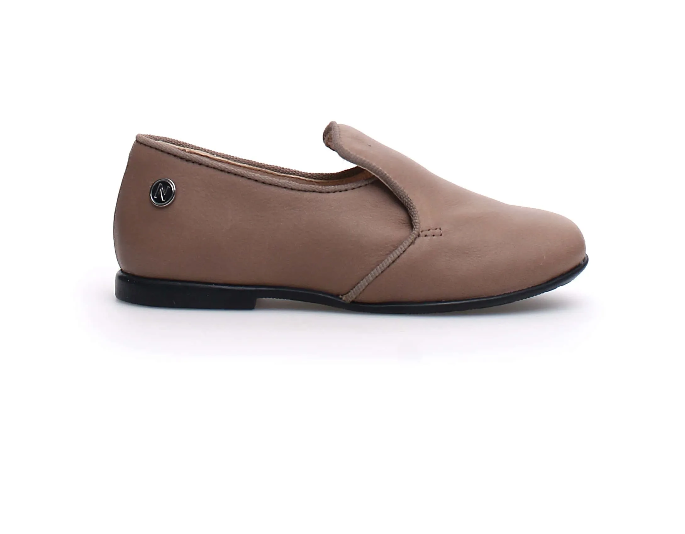 Naturino Alghero Boy's and Girl's Dress Shoes - Taupe weightless walk