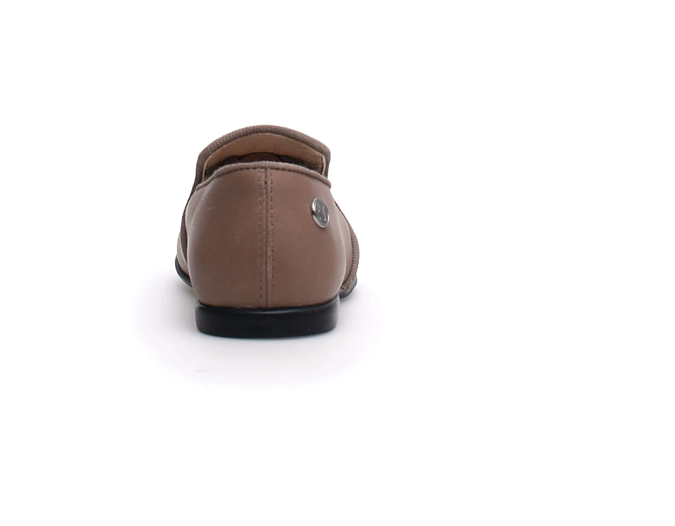 Naturino Alghero Boy's and Girl's Dress Shoes - Taupe silent comfort