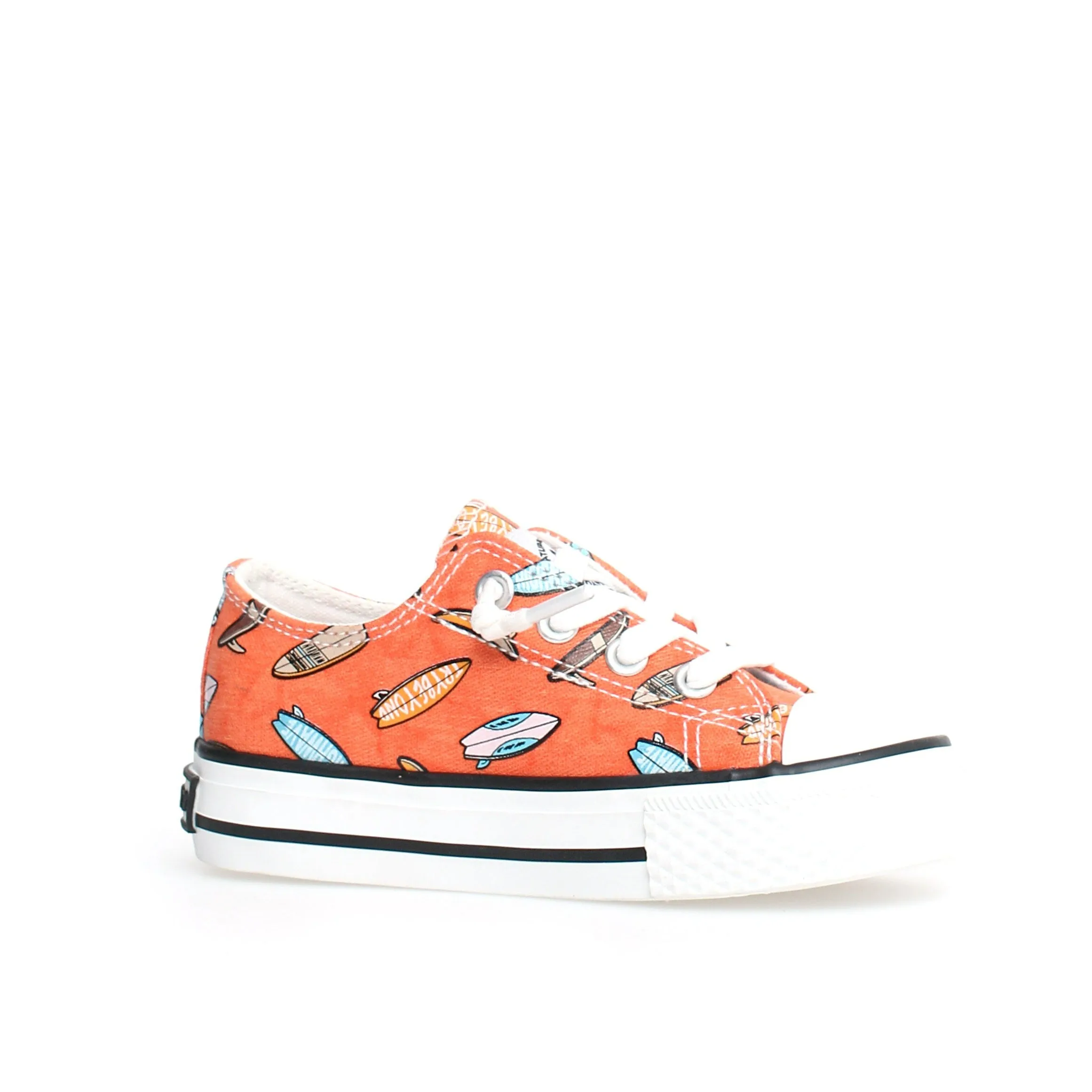 Naturino Ayasy Boy's and Girl's Casual Shoes - Mini Surf Orange clean edge