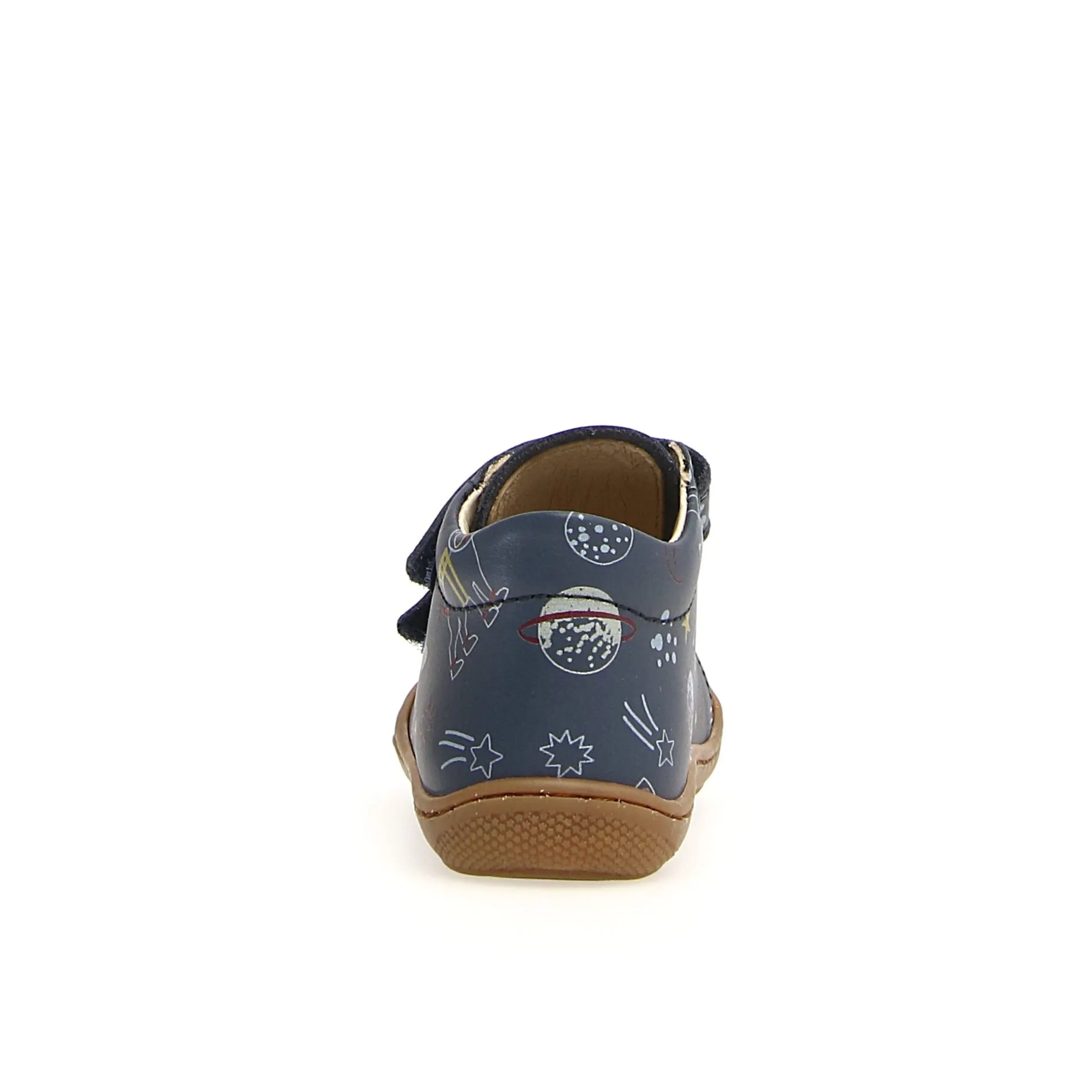 Naturino Boy's & Girl's Cocoon Vl Calf Natural Space Sneakers - Indigo feel smooth