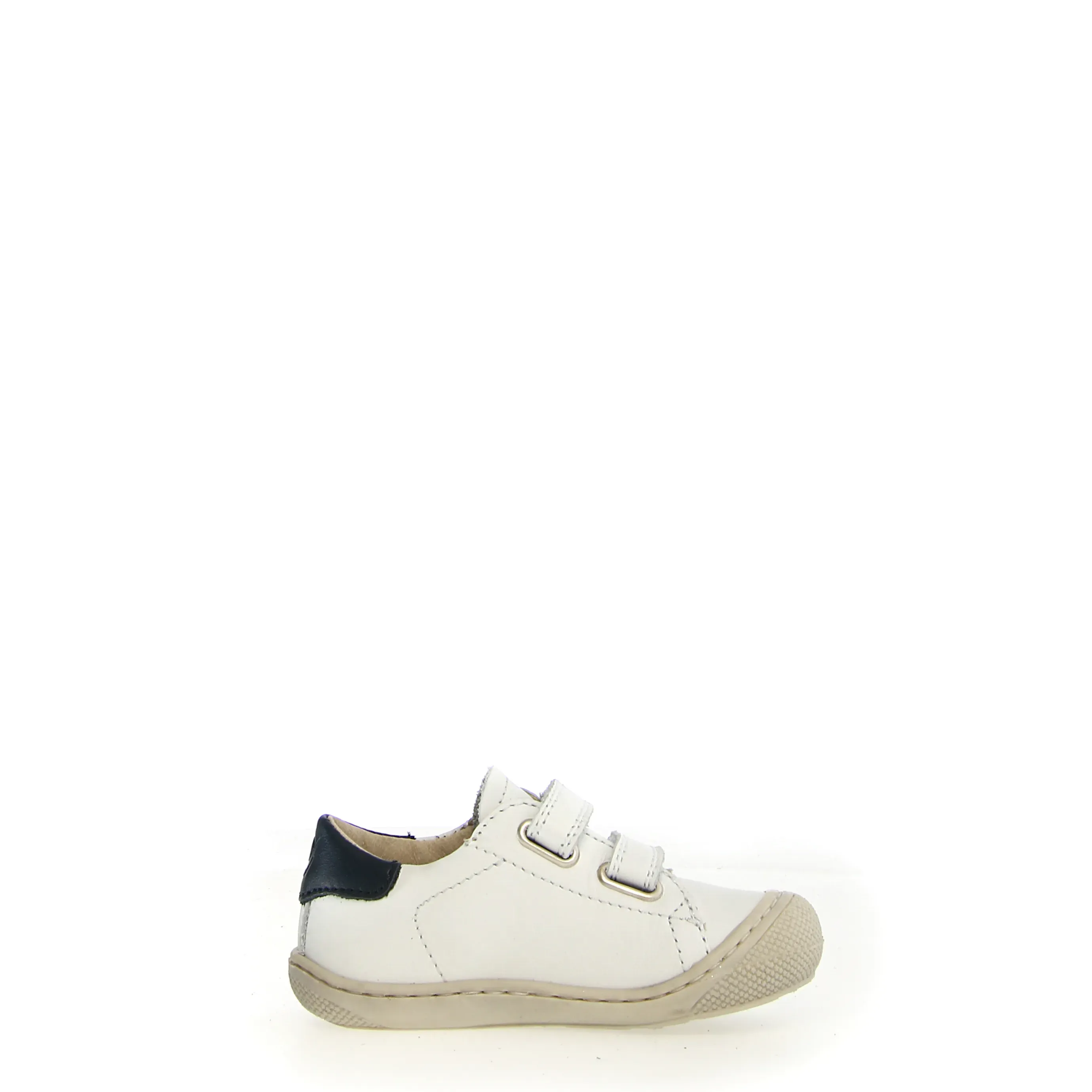 Naturino Boy's and Girl's Cocoon Low 3 Vl Casual Shoes - White / Navy all day