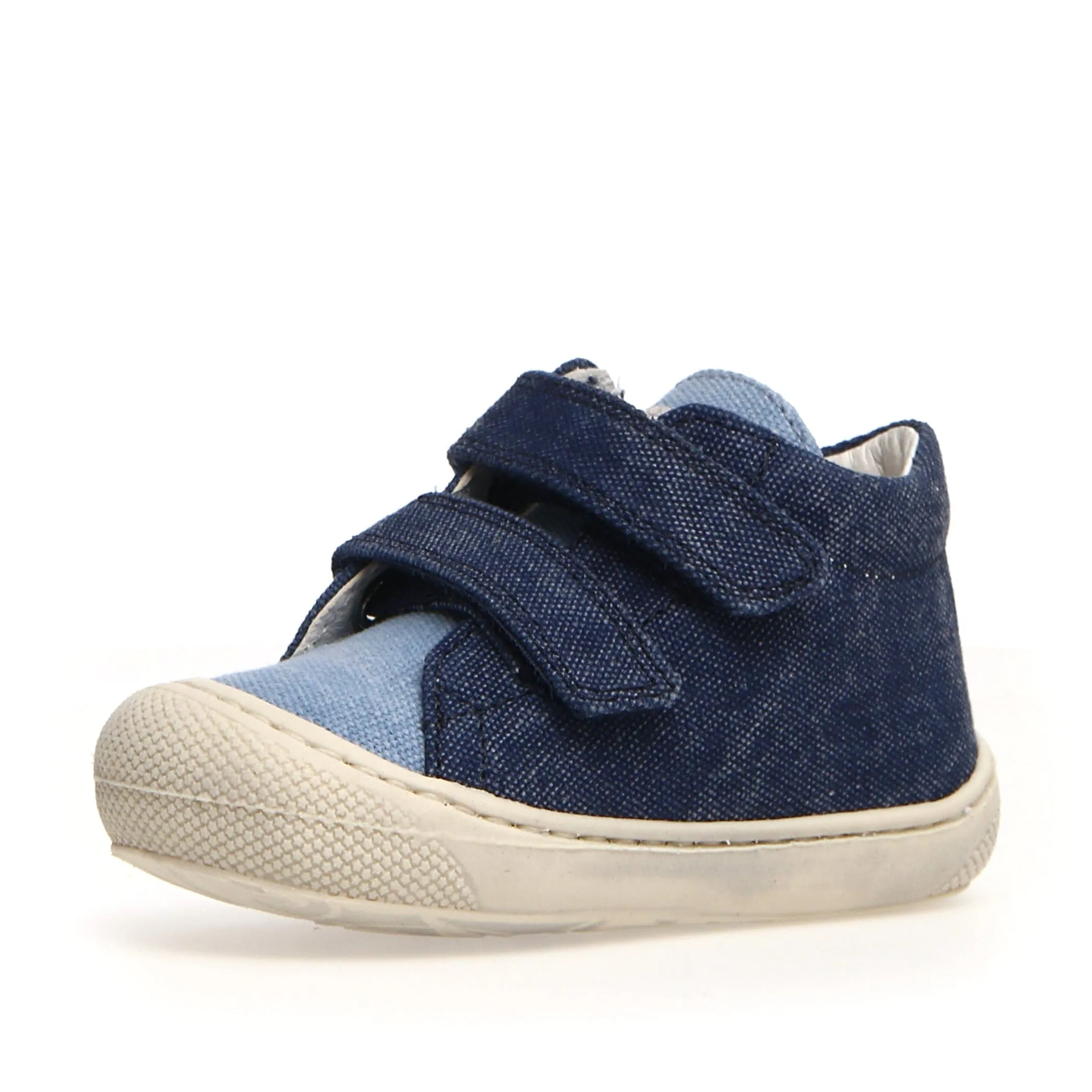 Naturino Boy's and Girl's Cocoon Shoes, Jeans-Celeste metro edge