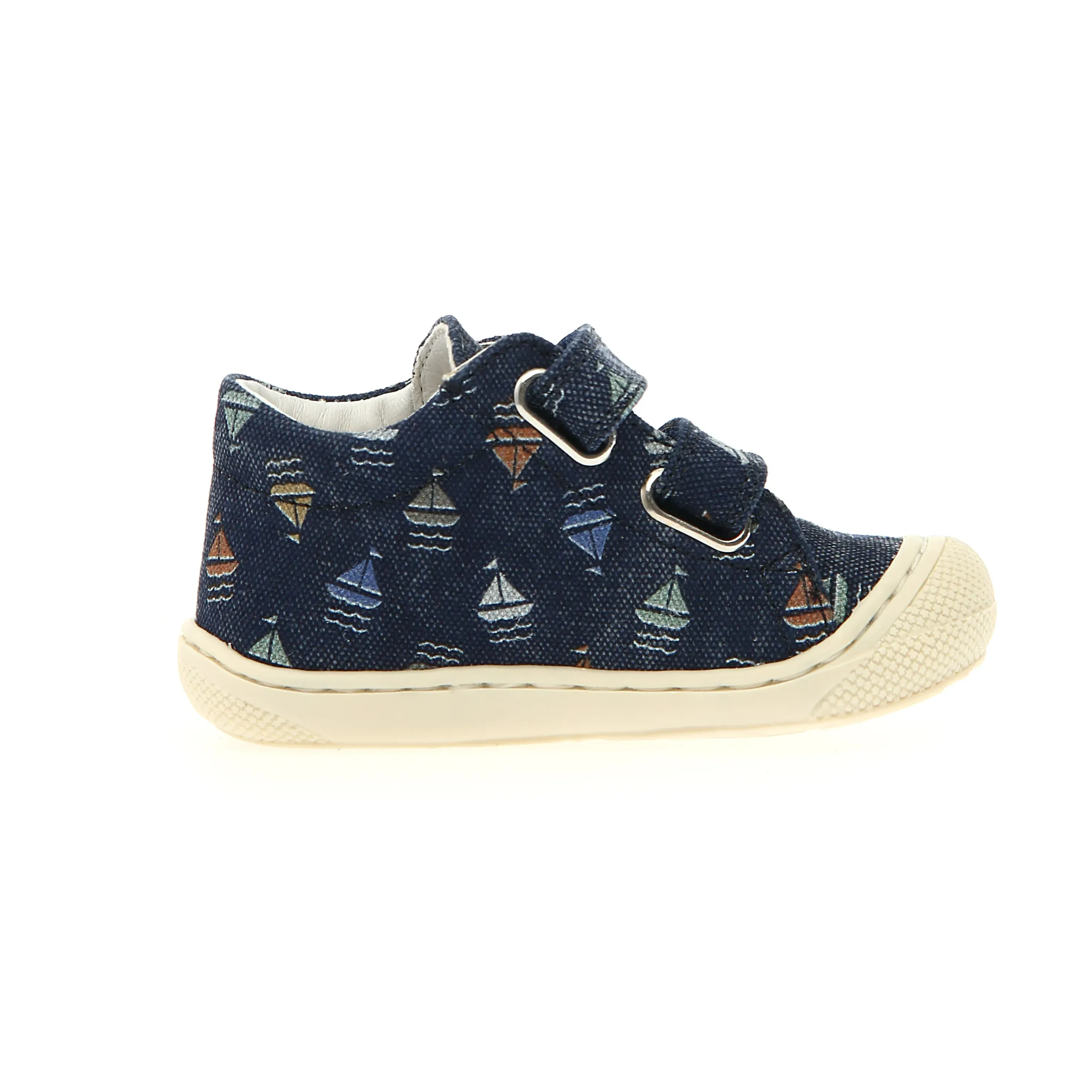 Naturino Boy's Cocoon Sailboats Vl Casual Shoes - Jeans anti slip