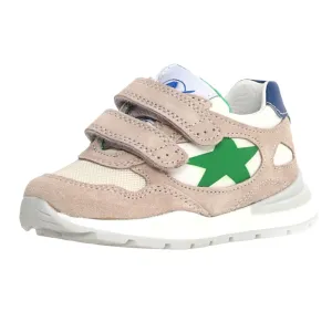 Naturino Boy's Daudi Vl Sneakers - Beige / Milk light mind