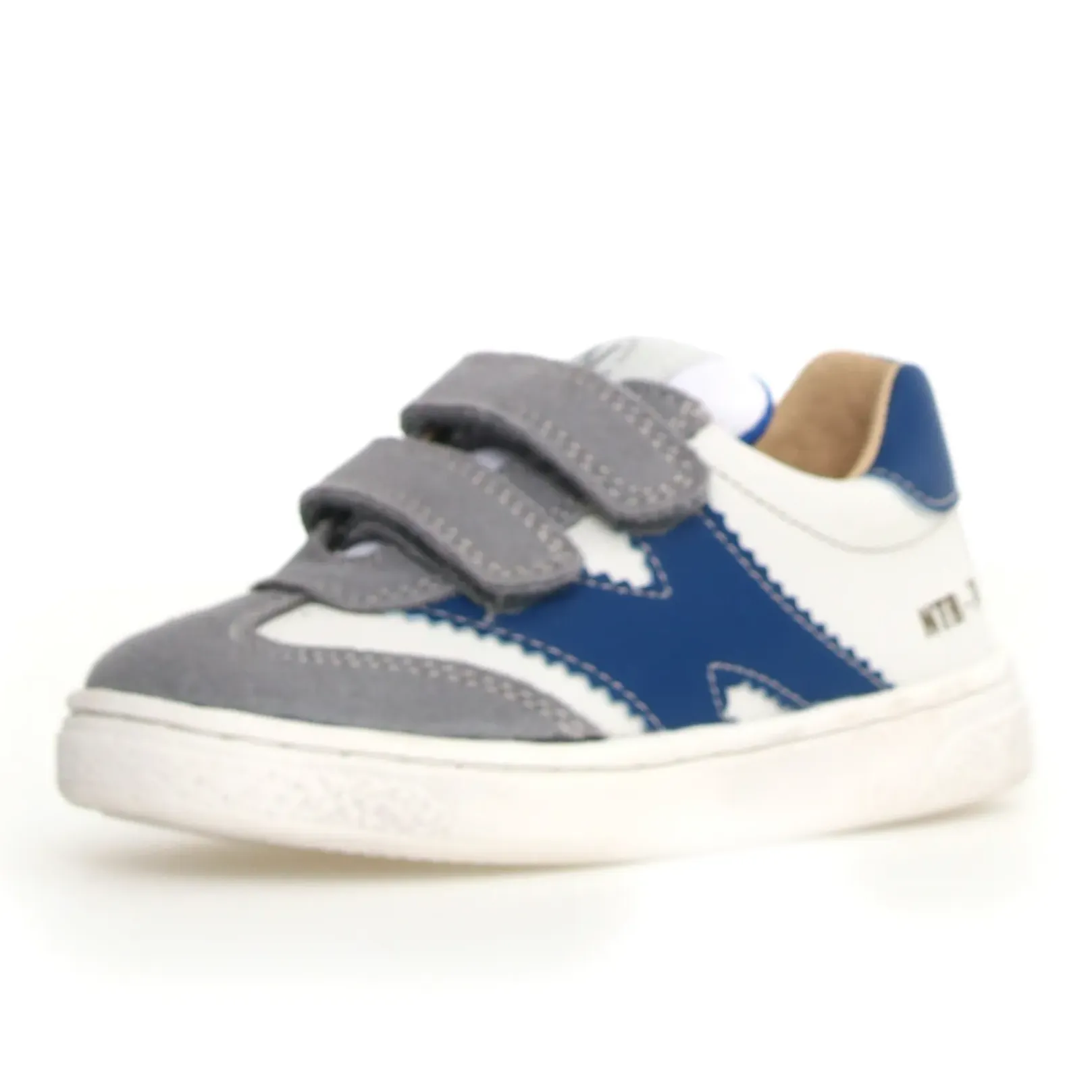 Naturino Boy's Jenix Vl Casual Shoes - Grey / White / Azure travel light