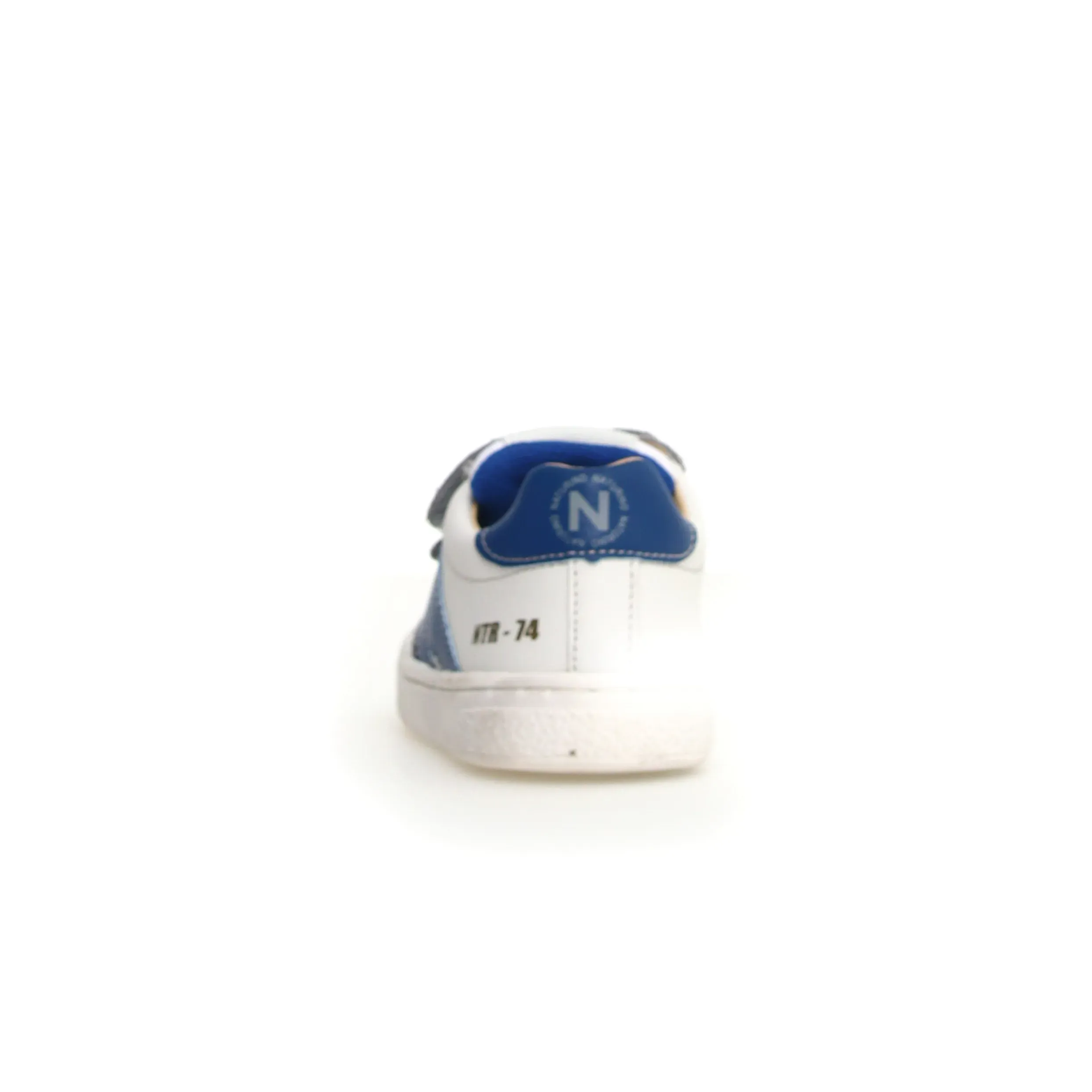 Naturino Boy's Jenix Vl Casual Shoes - Grey / White / Azure soft base