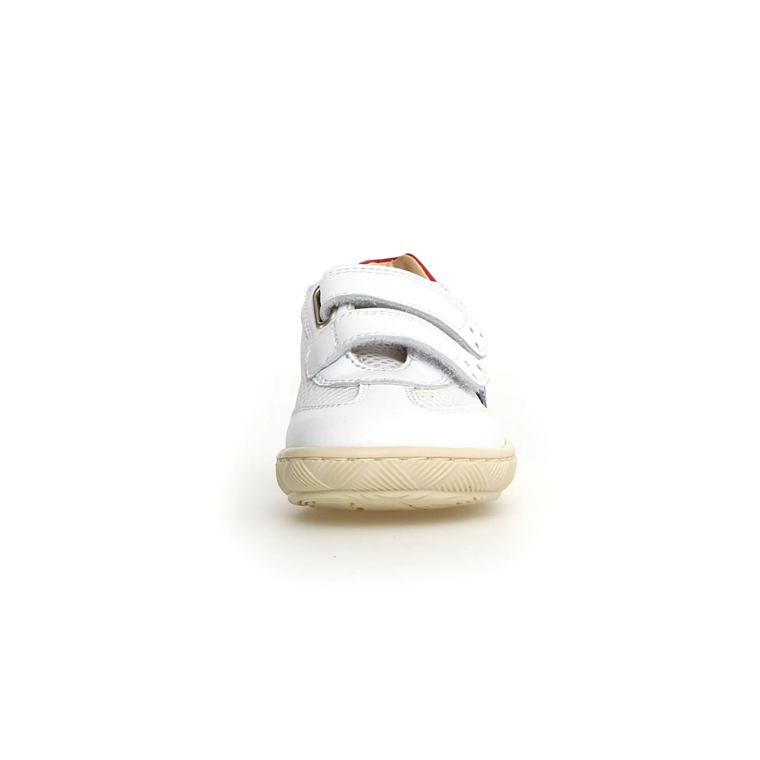 Naturino Boy's Kevis Casual Shoes - White / Red / Bermuda go outside
