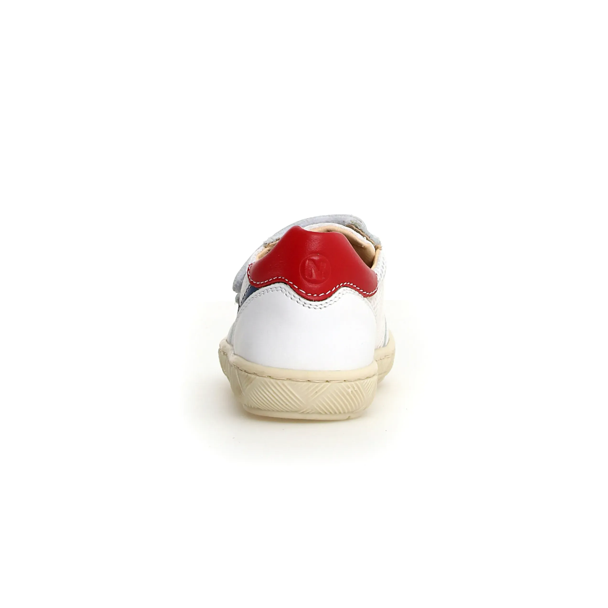 Naturino Boy's Kevis Casual Shoes - White / Red / Bermuda travel friendly