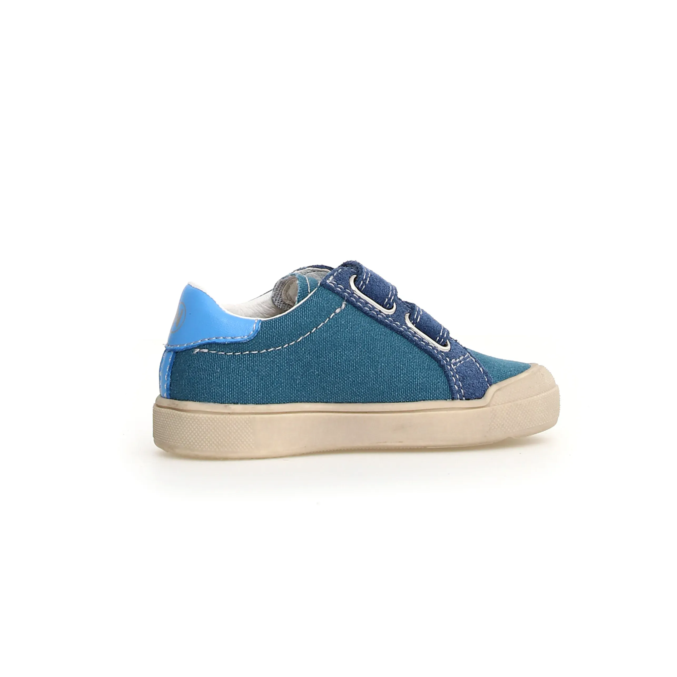 Naturino Boy's Singery Low Vl Casual Shoes - Jeans / Green low pace