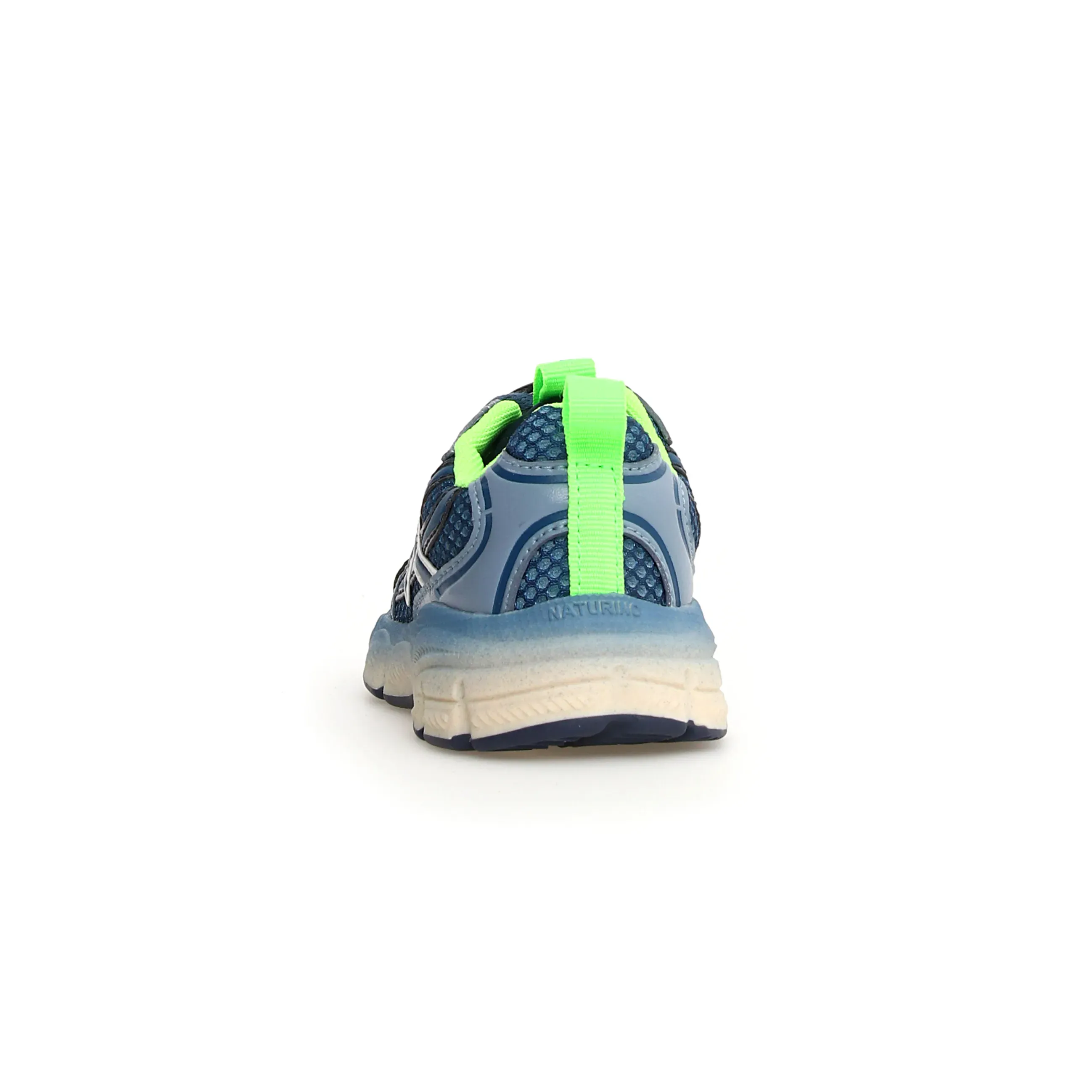 Naturino Boy's Wave Sneakers - Azure / Celeste / White sleek walk