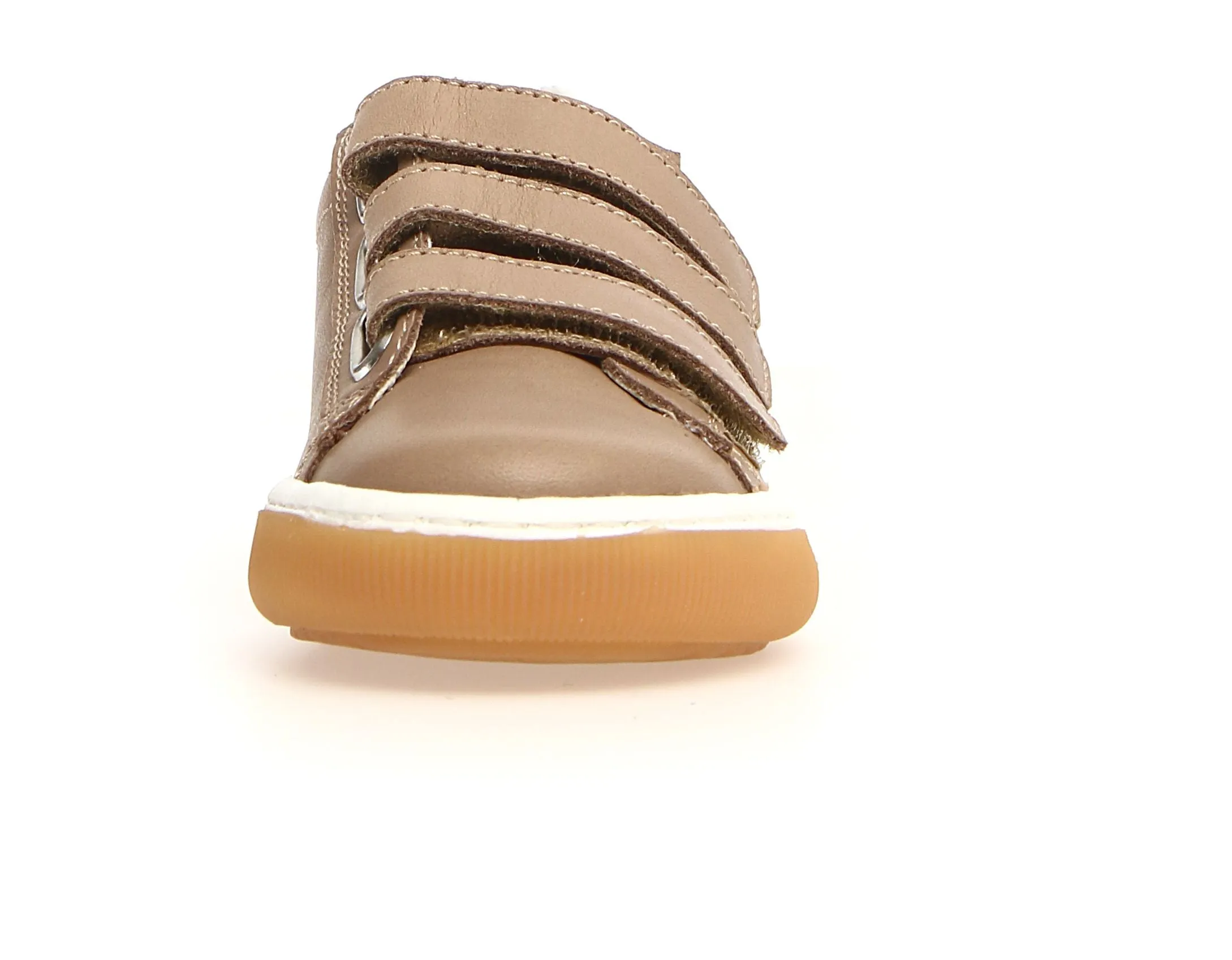 Naturino Cliff VL 2 Boy's and Girl's Sneakers - Taupe/White real wear