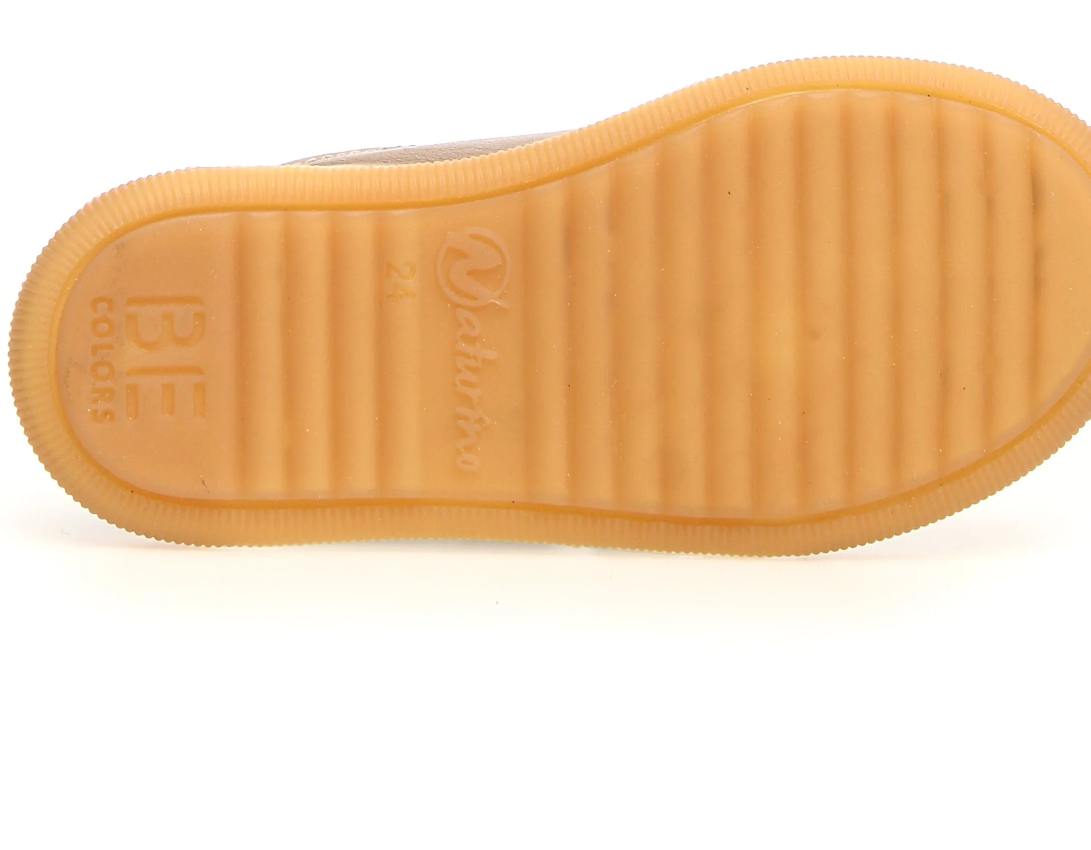 Naturino Cliff VL 2 Boy's and Girl's Sneakers - Taupe/White flexible base