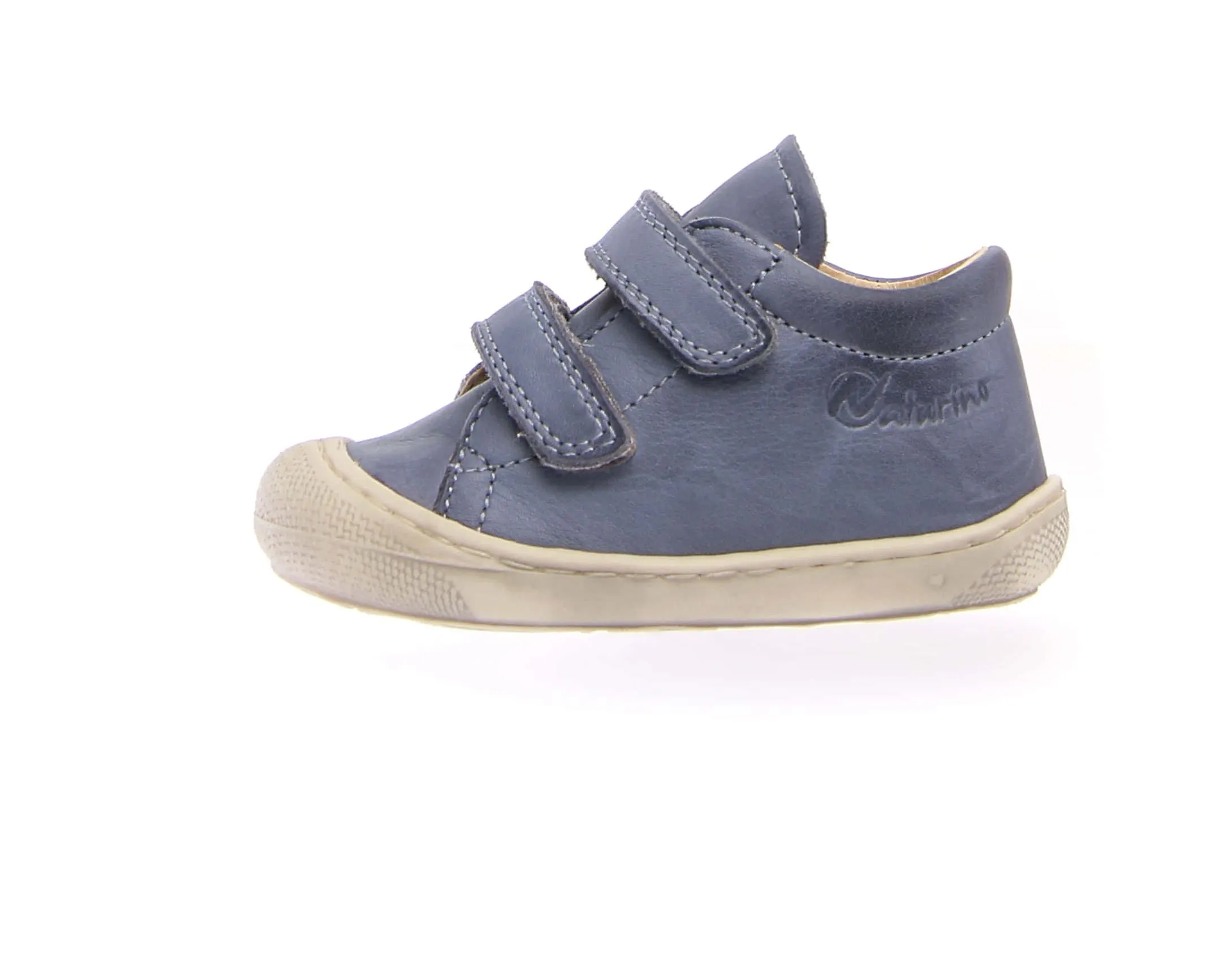 Naturino Cocoon VL Girl's and Boy's Casual Shoes - Bone Celeste smooth flex