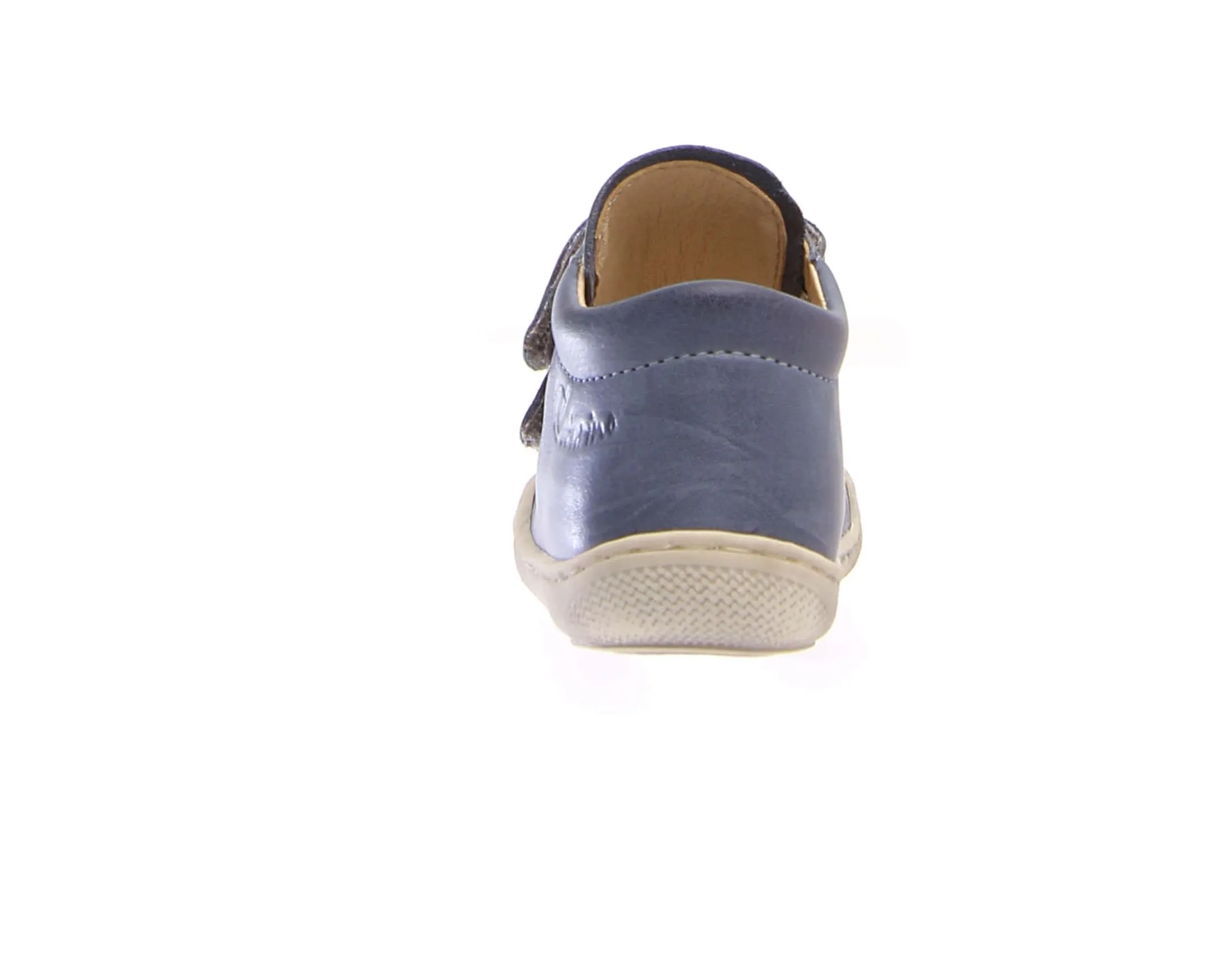Naturino Cocoon VL Girl's and Boy's Casual Shoes - Bone Celeste clean edge