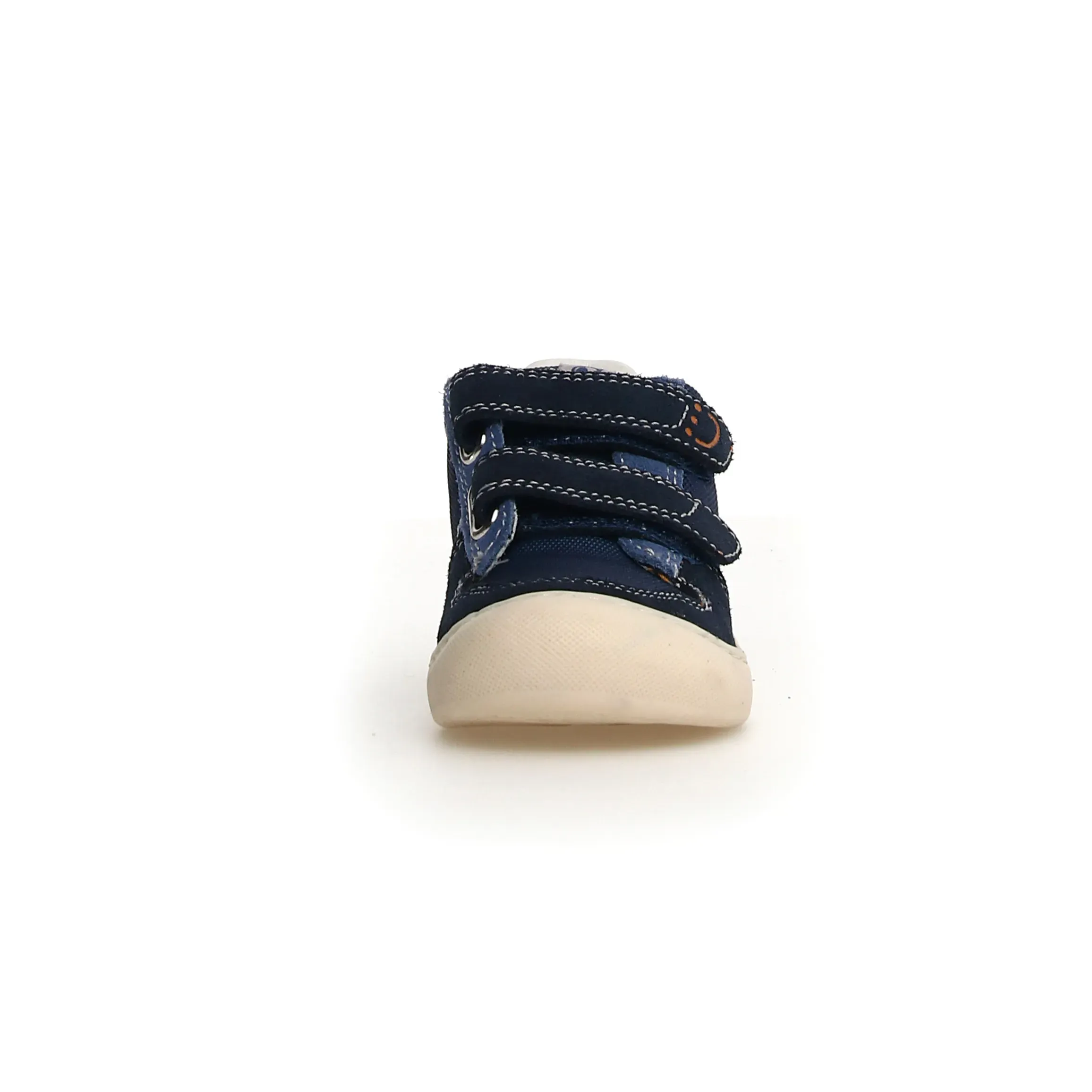 Naturino Finay Vl Boy's Casual Shoes - Navy/Azure/Orange flexible base